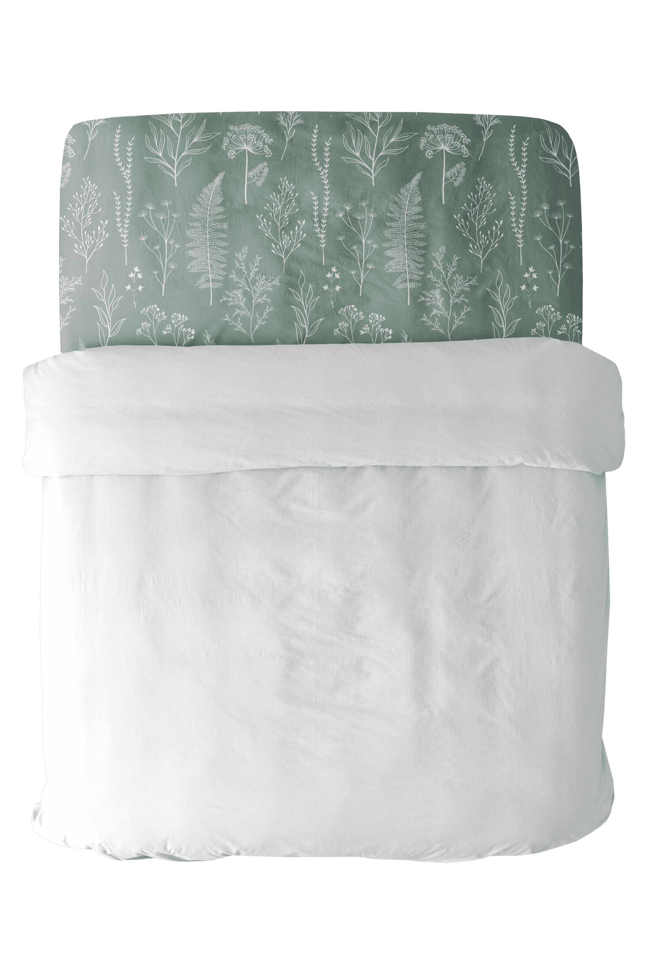 Простыня Унисон Шалфей в ботаническом саду 1