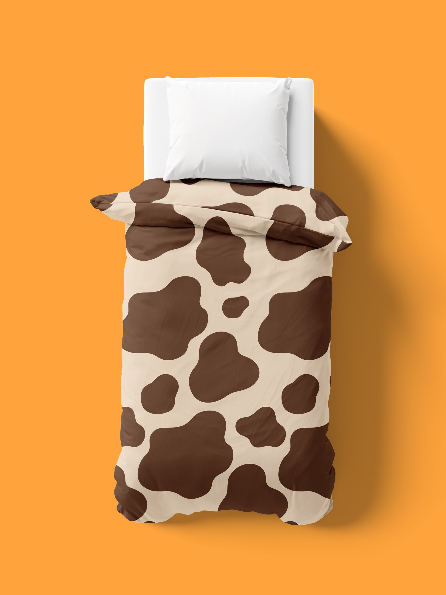 Пододеяльник Crazy Getup Beige Cow 2