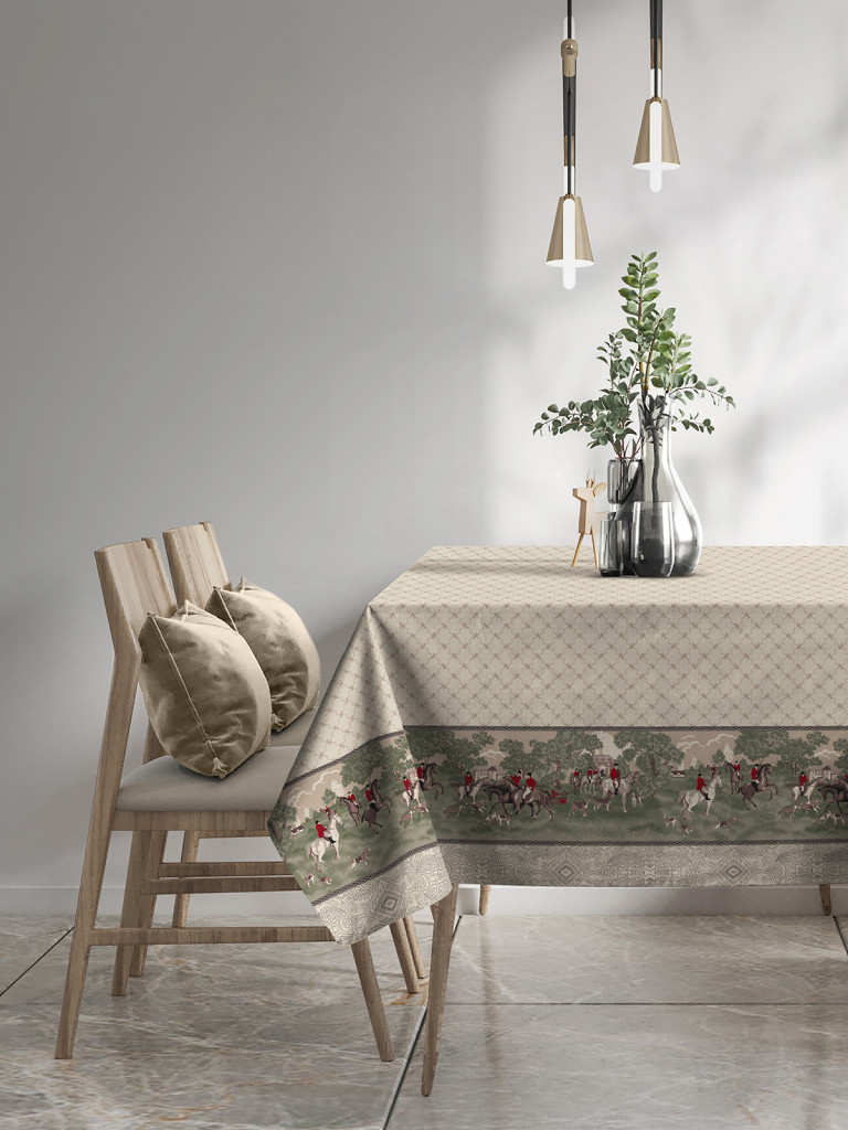 Скатерть рогожка "British club", Унисон 2