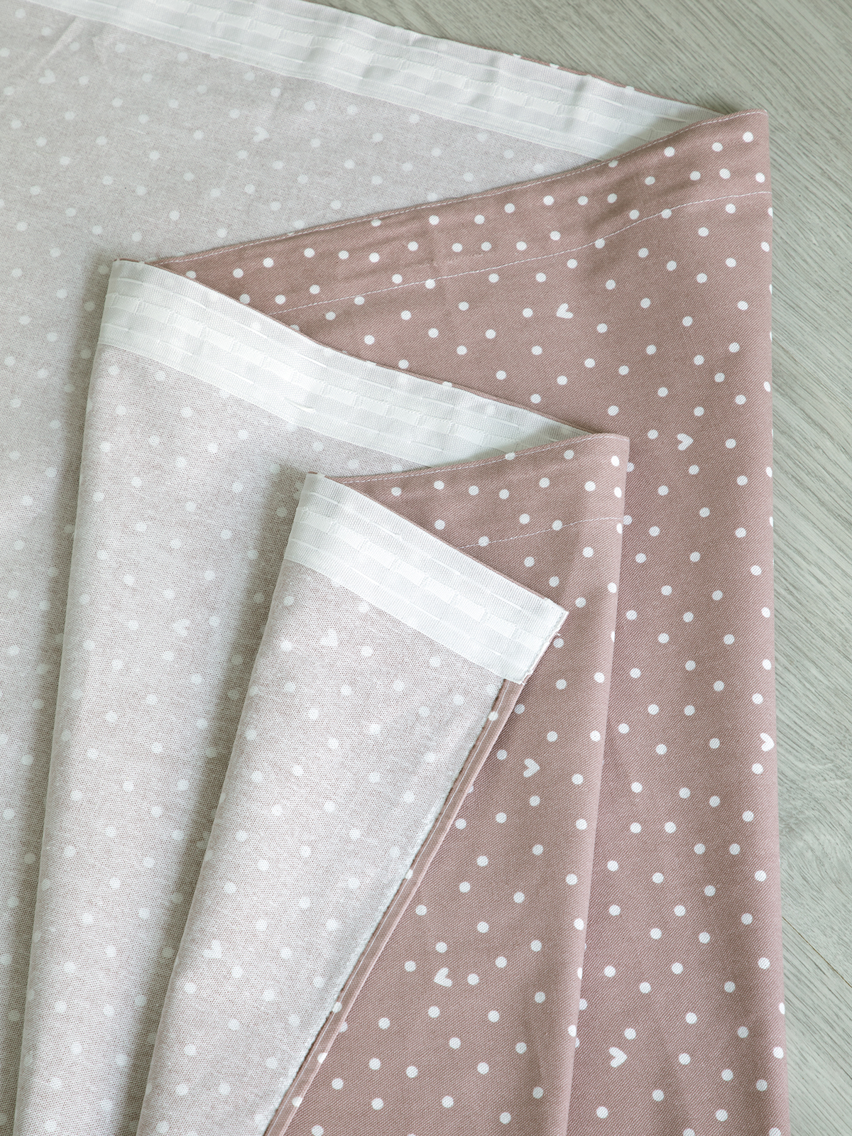 Штора рогожка "Love", Унисон 2