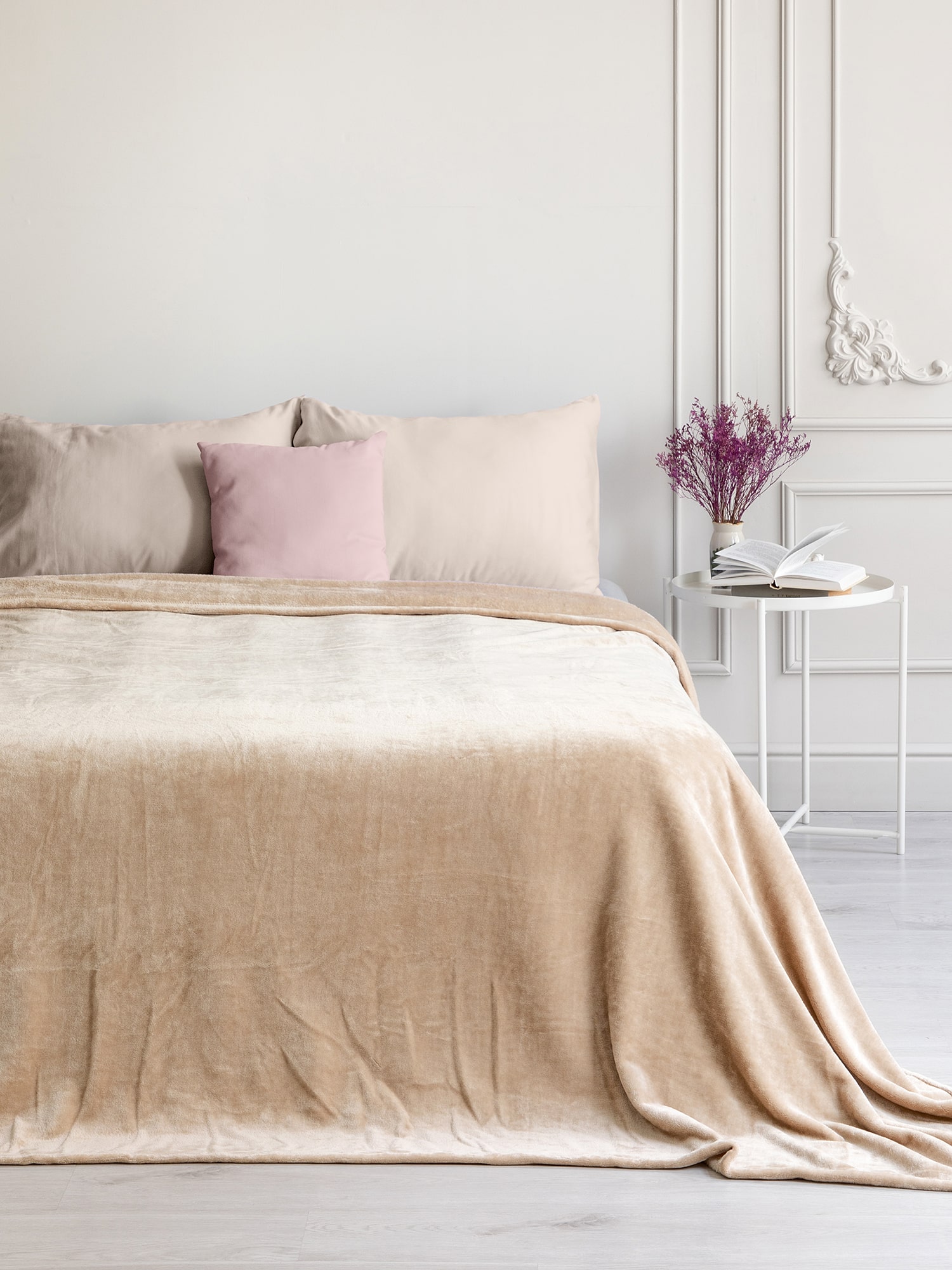 Плед Mia Cara Тезоро латте 0