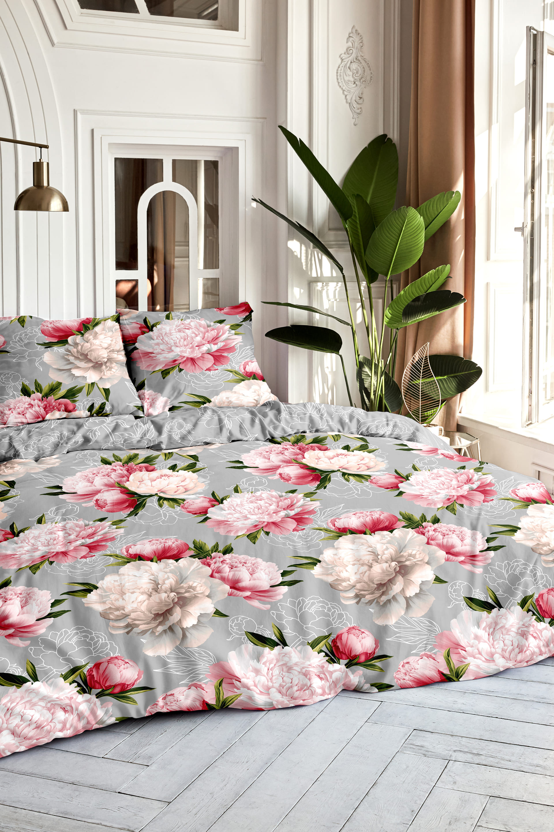 Постельное бельё Унисон Прикосновение пиона 4