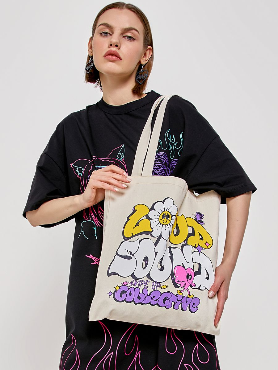 Сумка-шопер Crazy Getup Retro vibe 2