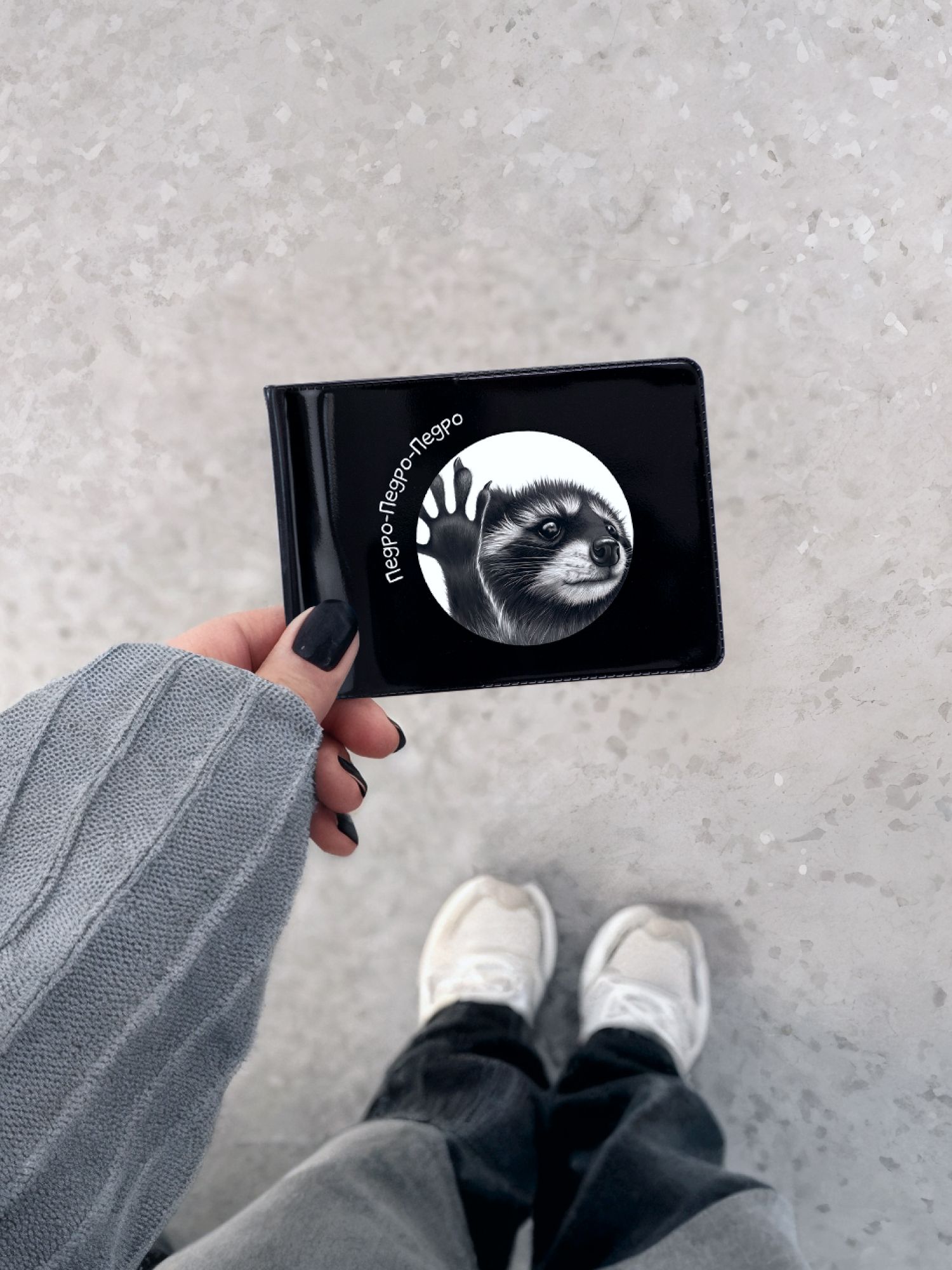 Обложка на студенческий билет Crazy Getup Енот 0