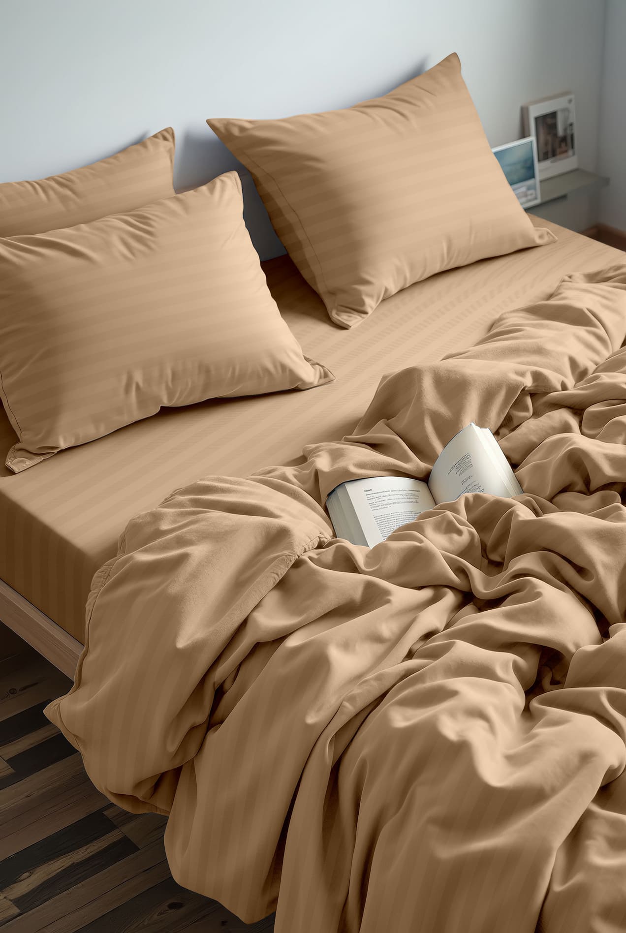 Постельное бельё Флоранс Светло-бежевый 0