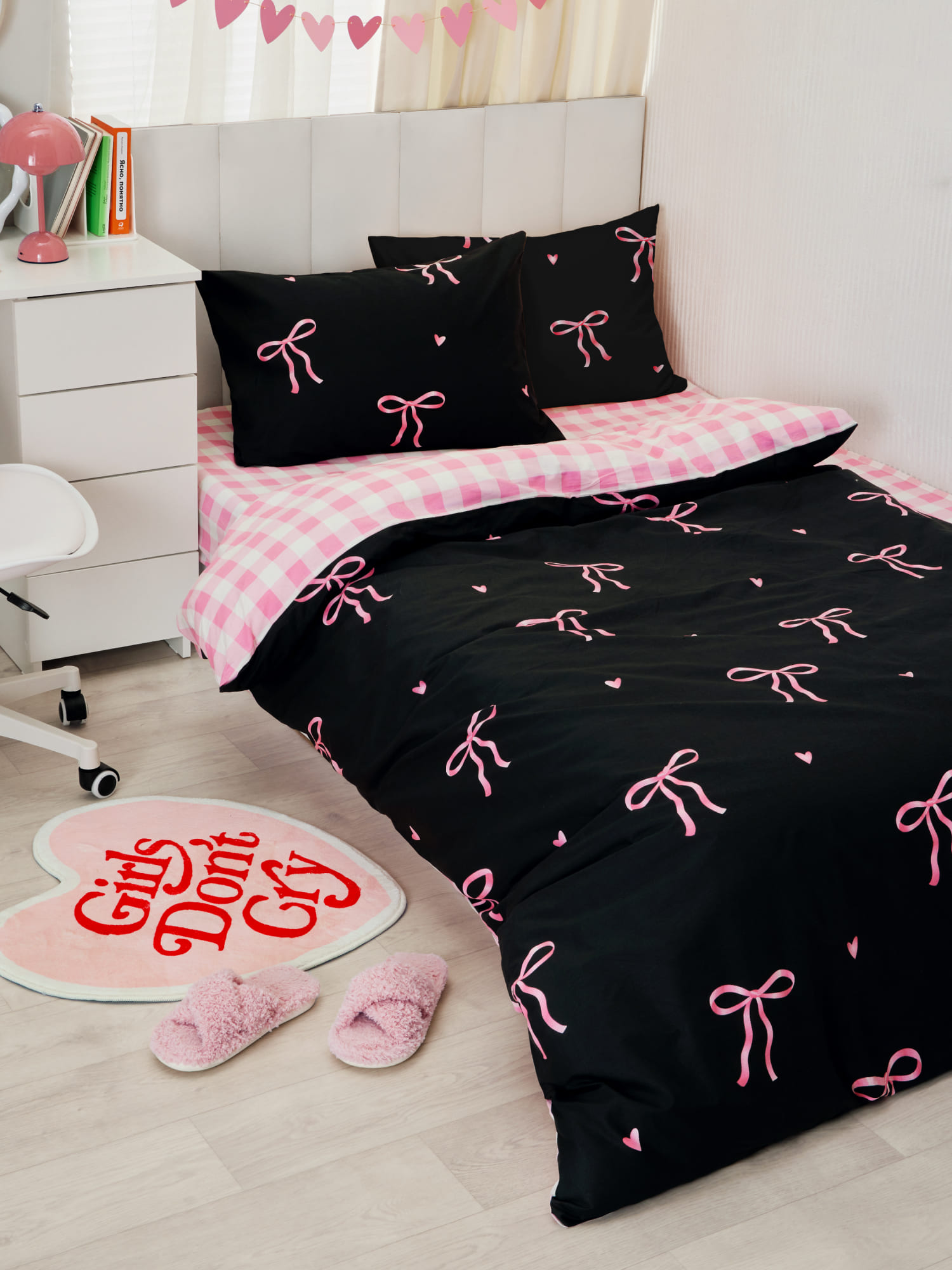 Постельное бельё, Crazy Getup, Розовые бантики 12