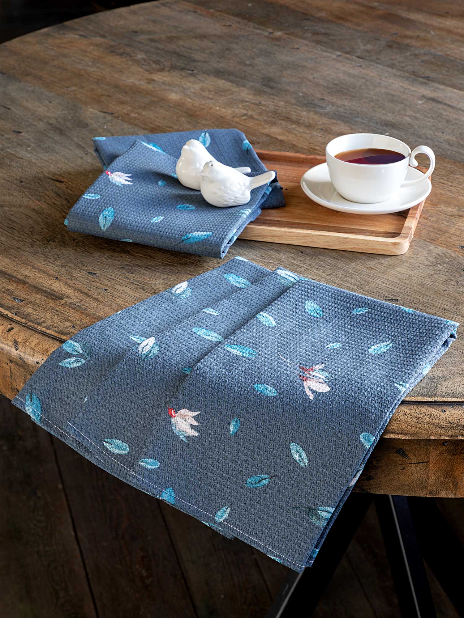 Комплект вафельных полотенец "Magnolia", Унисон 2