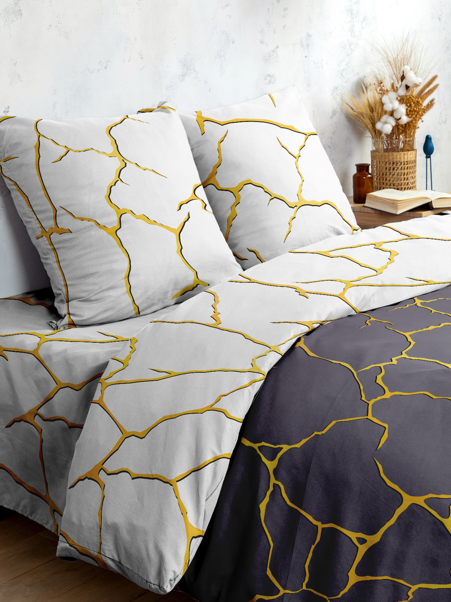 Постельное бельё Унисон Golden lightning 1