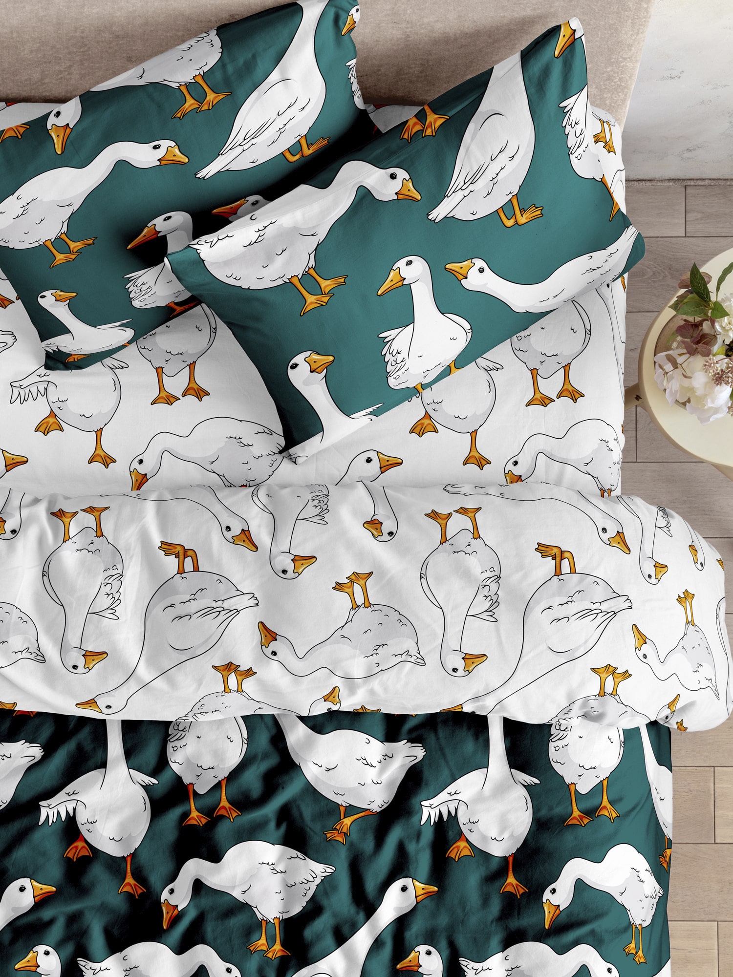 Постельное бельё Унисон Goose 1