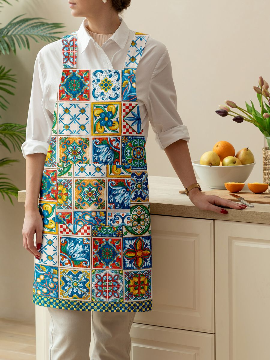 Фартук с карманом Mia Cara Maiolica 1