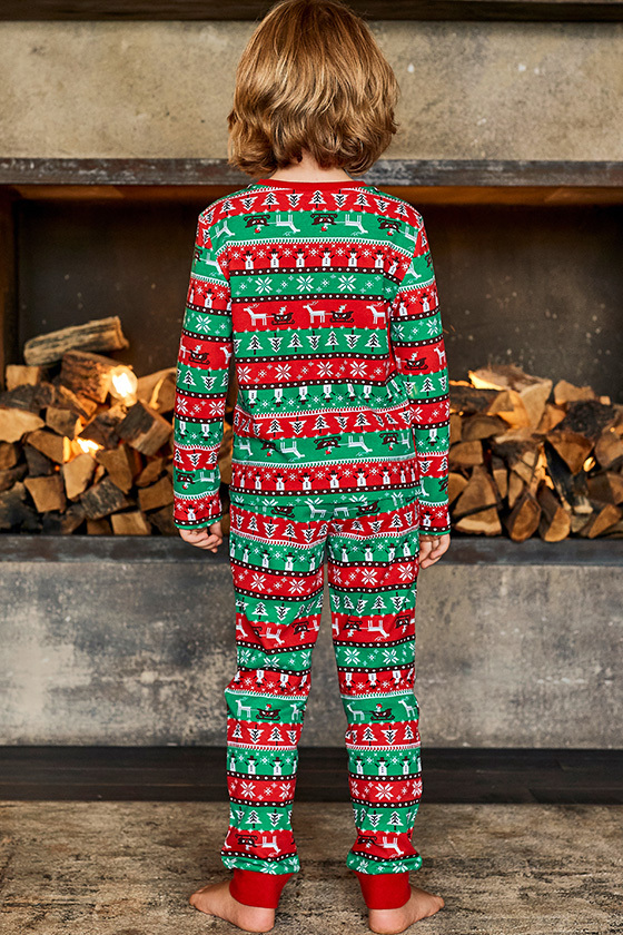 Пижама Happy New Year: лонгслив, брюки, Juno 3