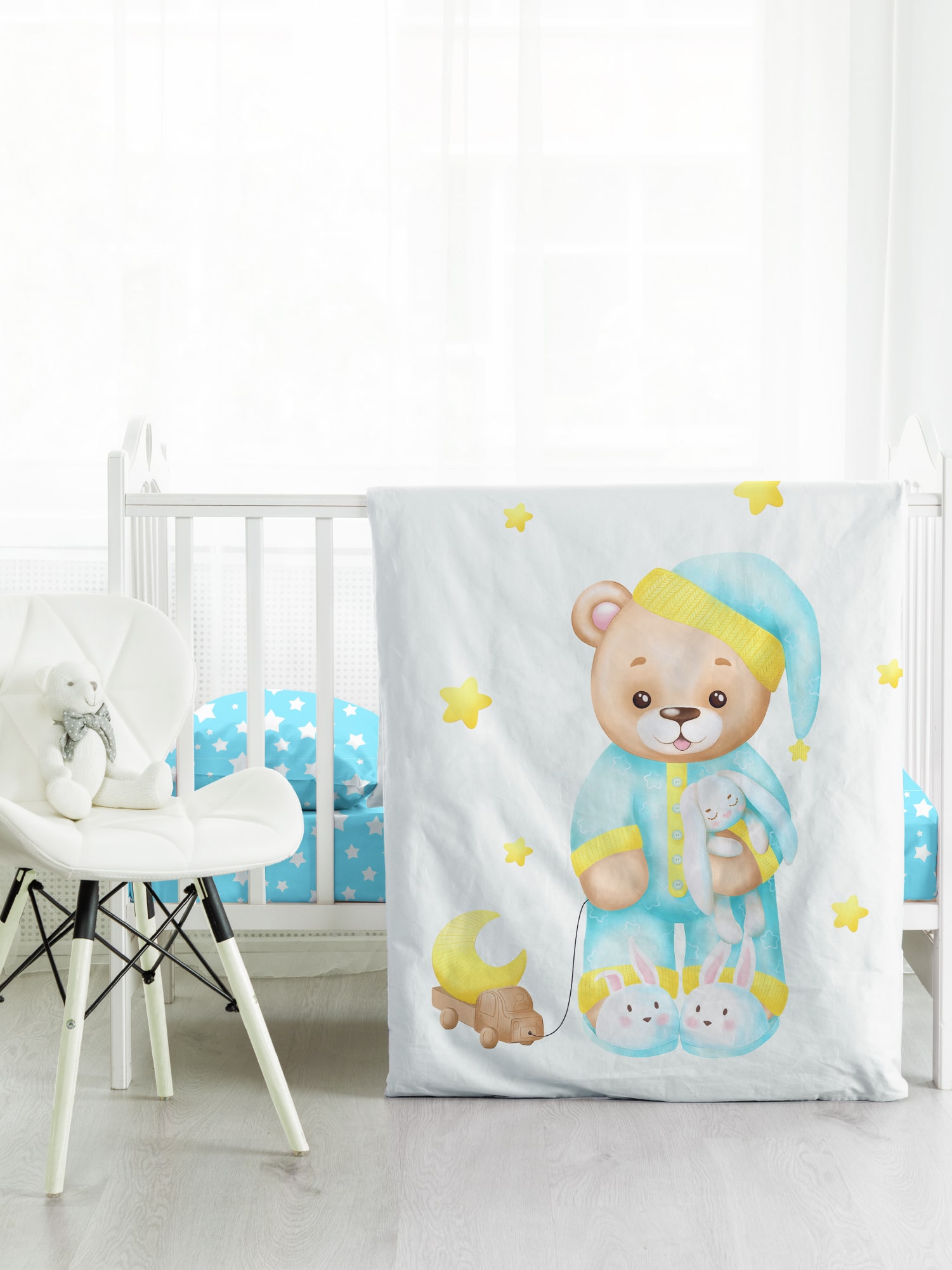 Постельное бельё Juno Мишка в пижаме 2