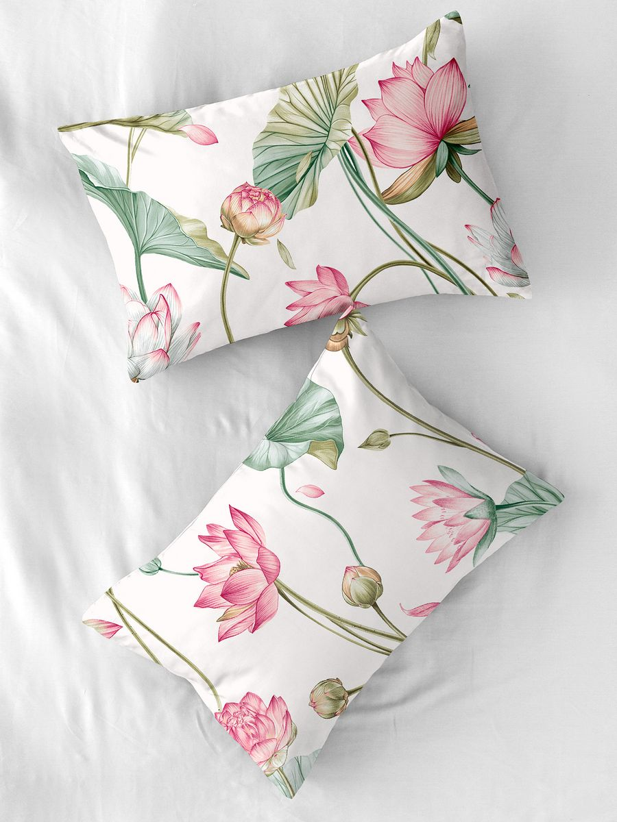 Комплект наволочек Mia Cara Белый лотос 0