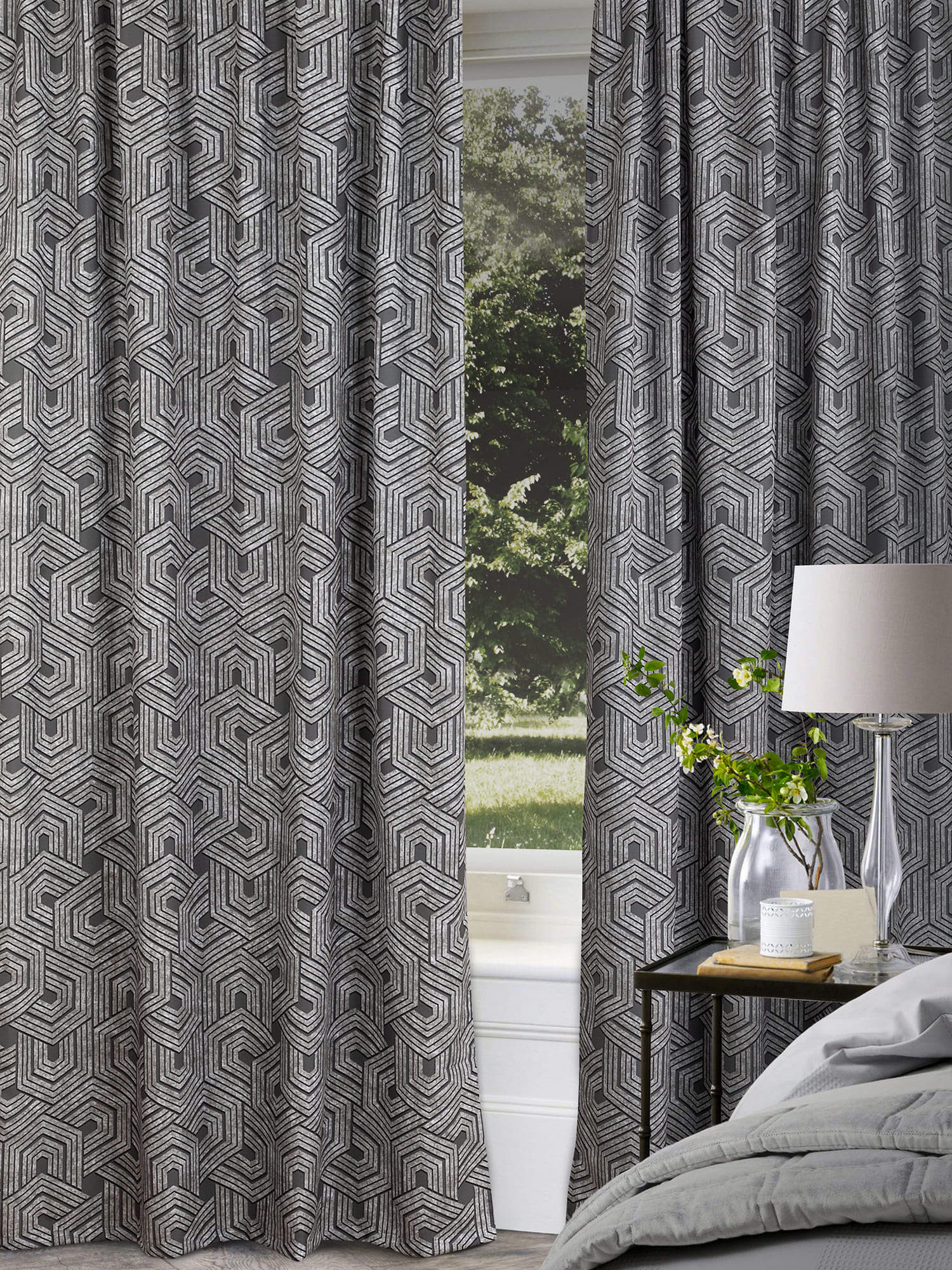 Комплект штор габардин "Dufour", Унисон 4