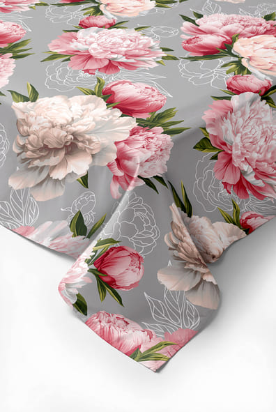 Простыня Унисон Прикосновение пиона 0