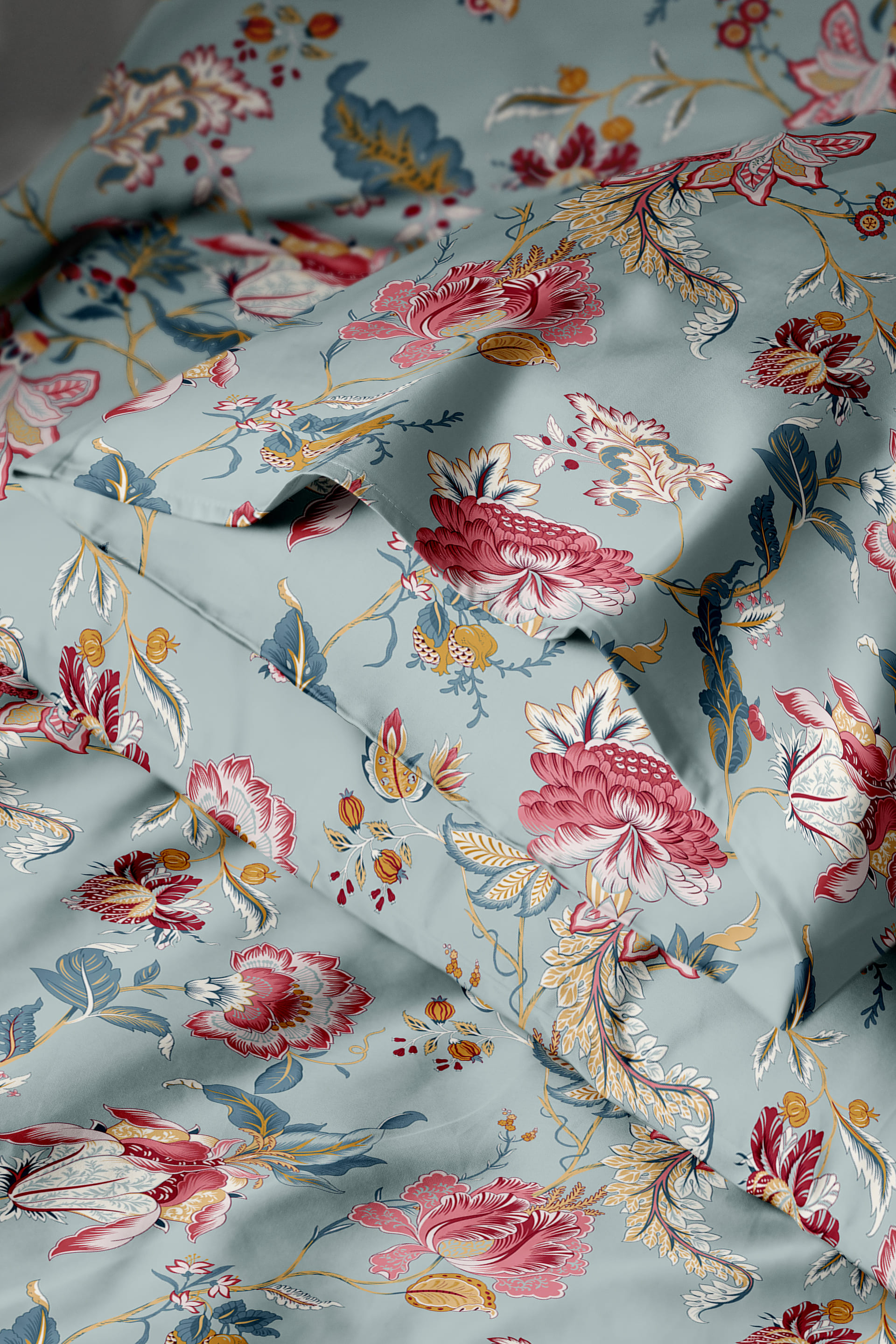 Постельное бельё Унисон Голубой сад 1