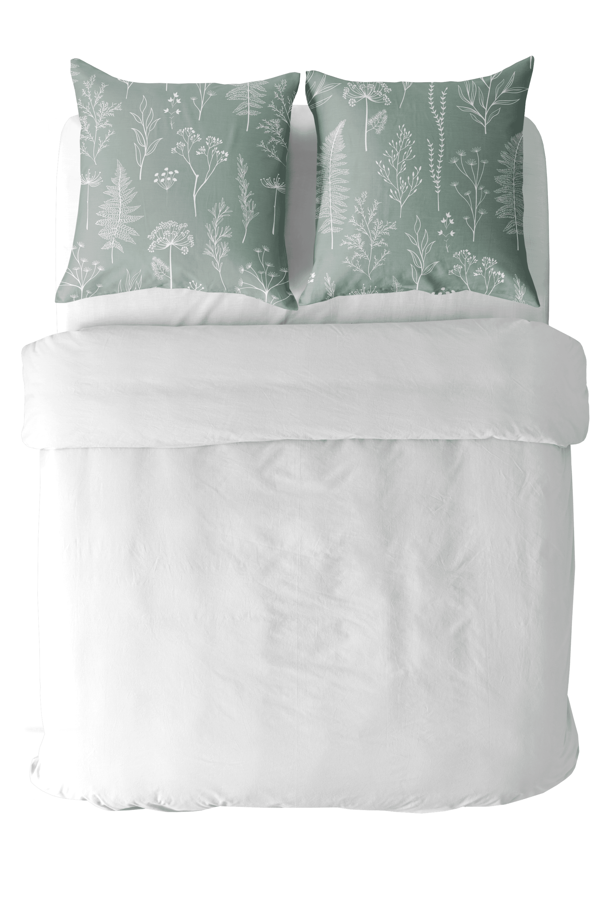 Комплект наволочек Унисон Ботанический сад Шалфей 1