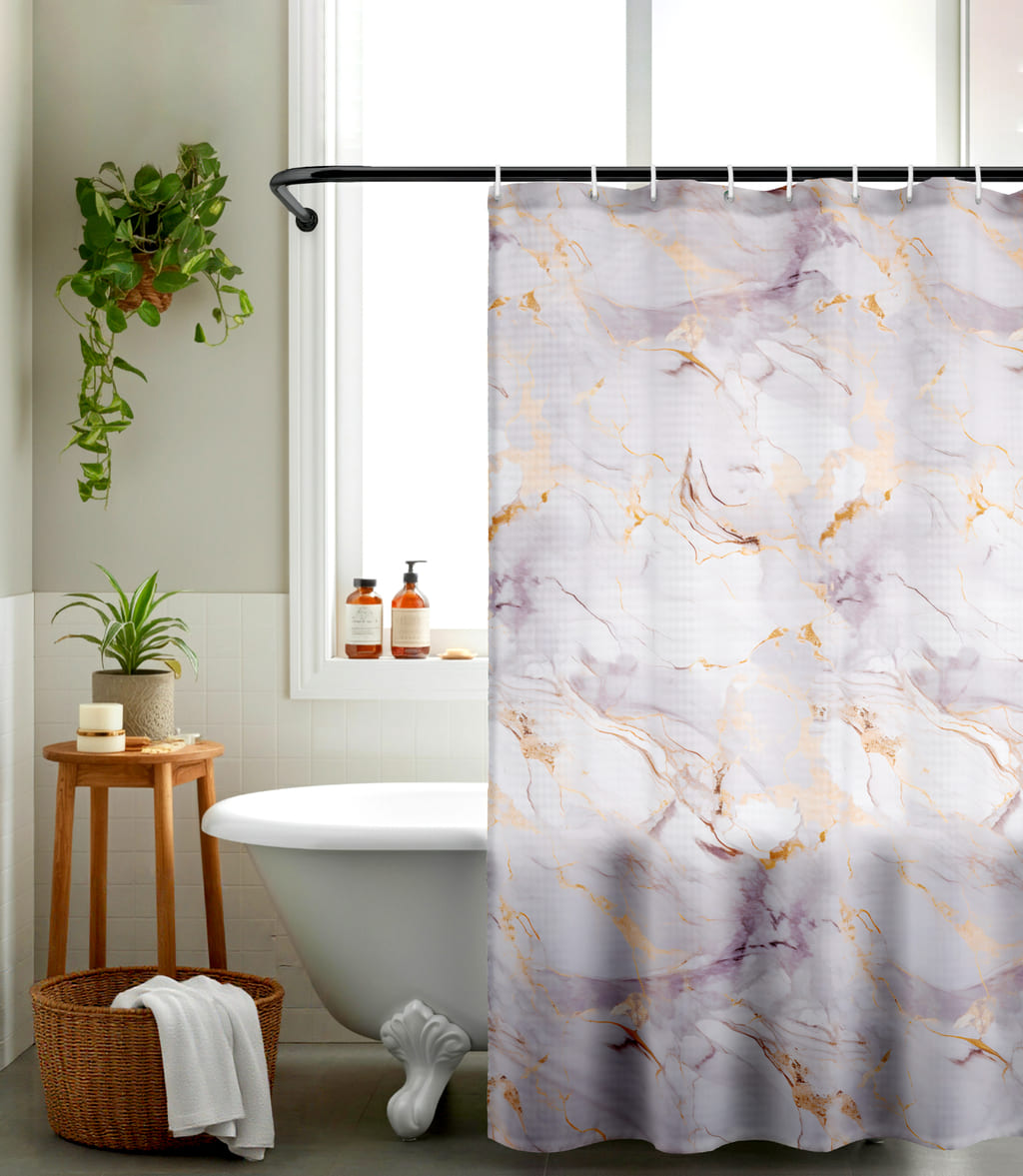 Штора Mia Cara Мрамор бежевый 2