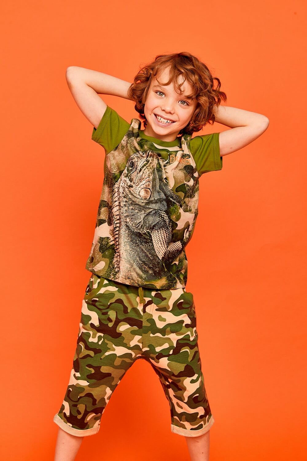 Футболка для мальчика "Chameleon", Juno 2