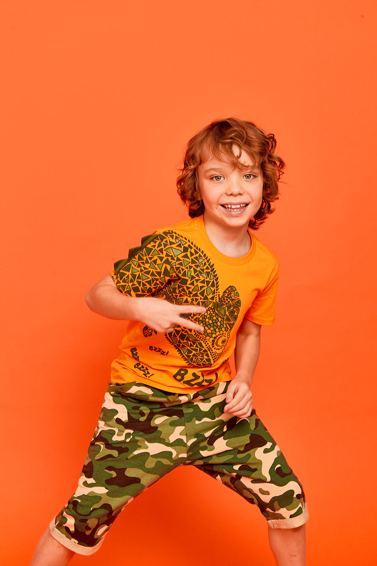 Футболка для мальчика "Chameleon", Juno 4