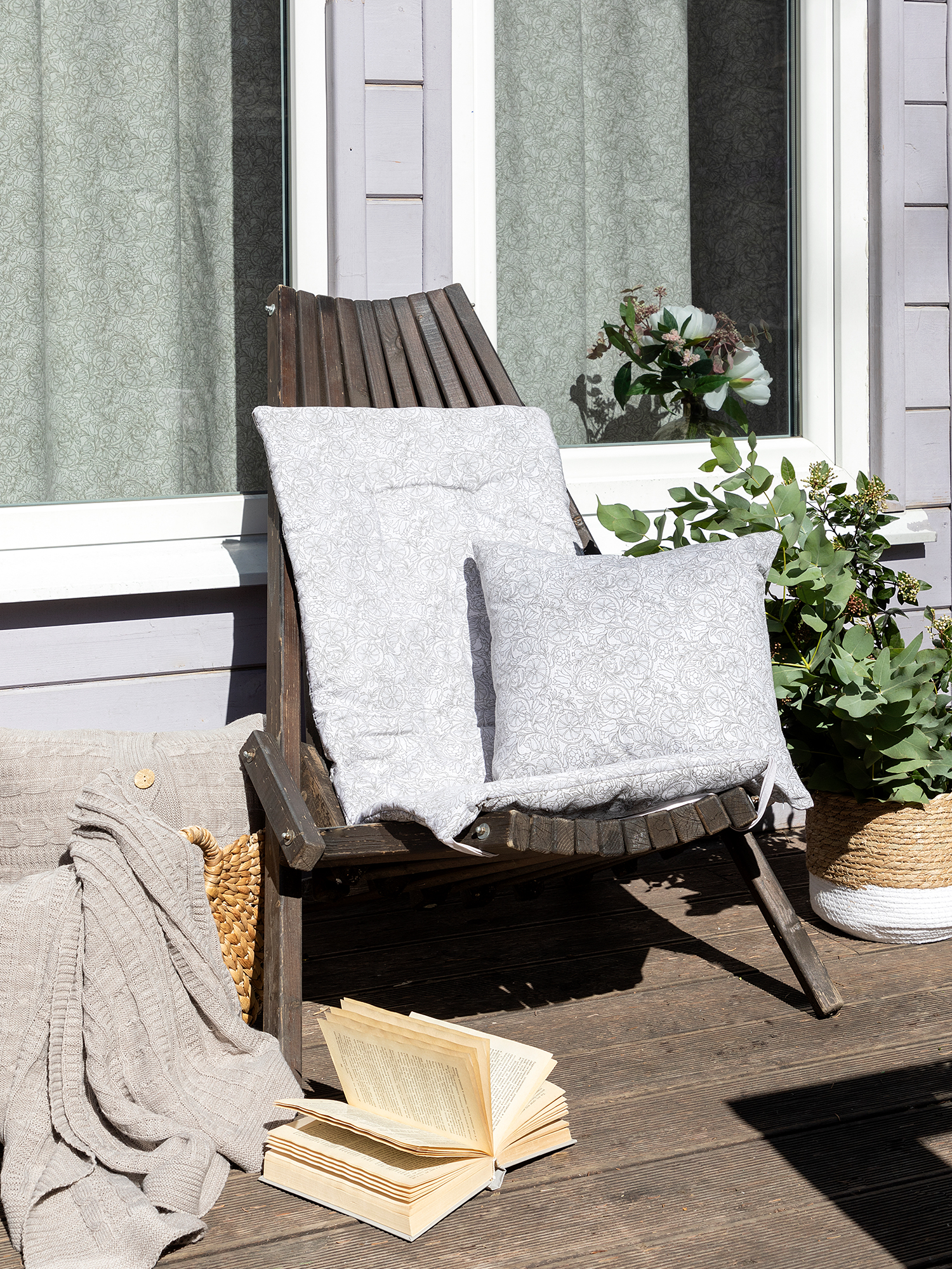 Подушка на скамью "Linen", Унисон 2