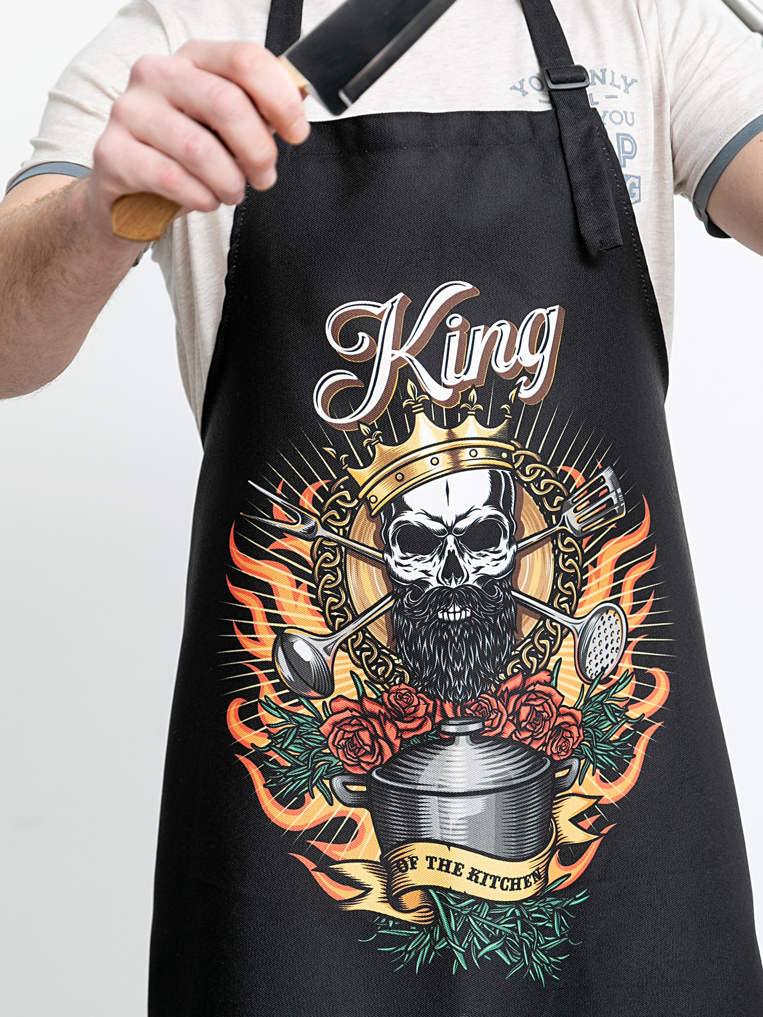 Фартук Унисон King of the kitchen 4
