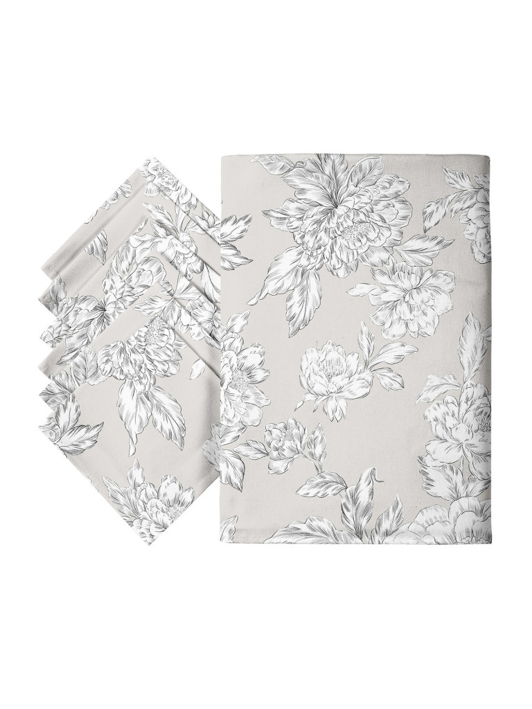 Комплект скатерть + 6 салфеток "Bottega Verde", Mia Cara 1