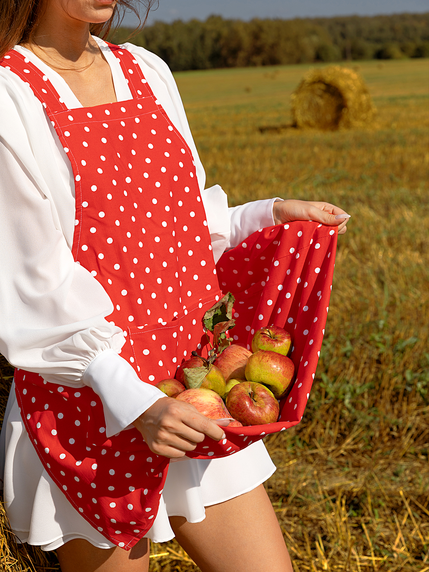 Фартук с карманом Mia Cara Горох 2