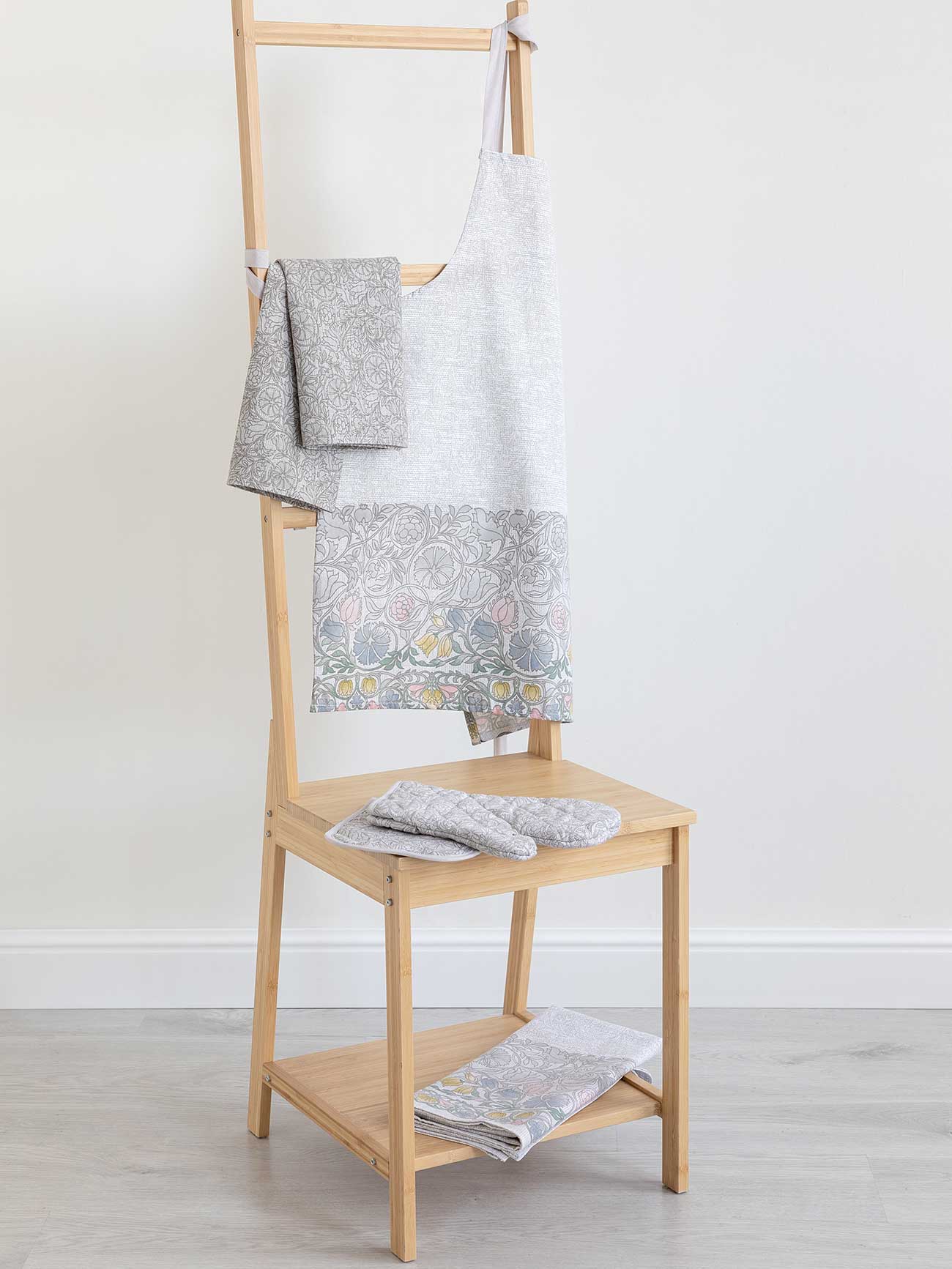 Кухонный набор (фартук + прихватка + прихватка-рукавица) "Linen", Унисон 1