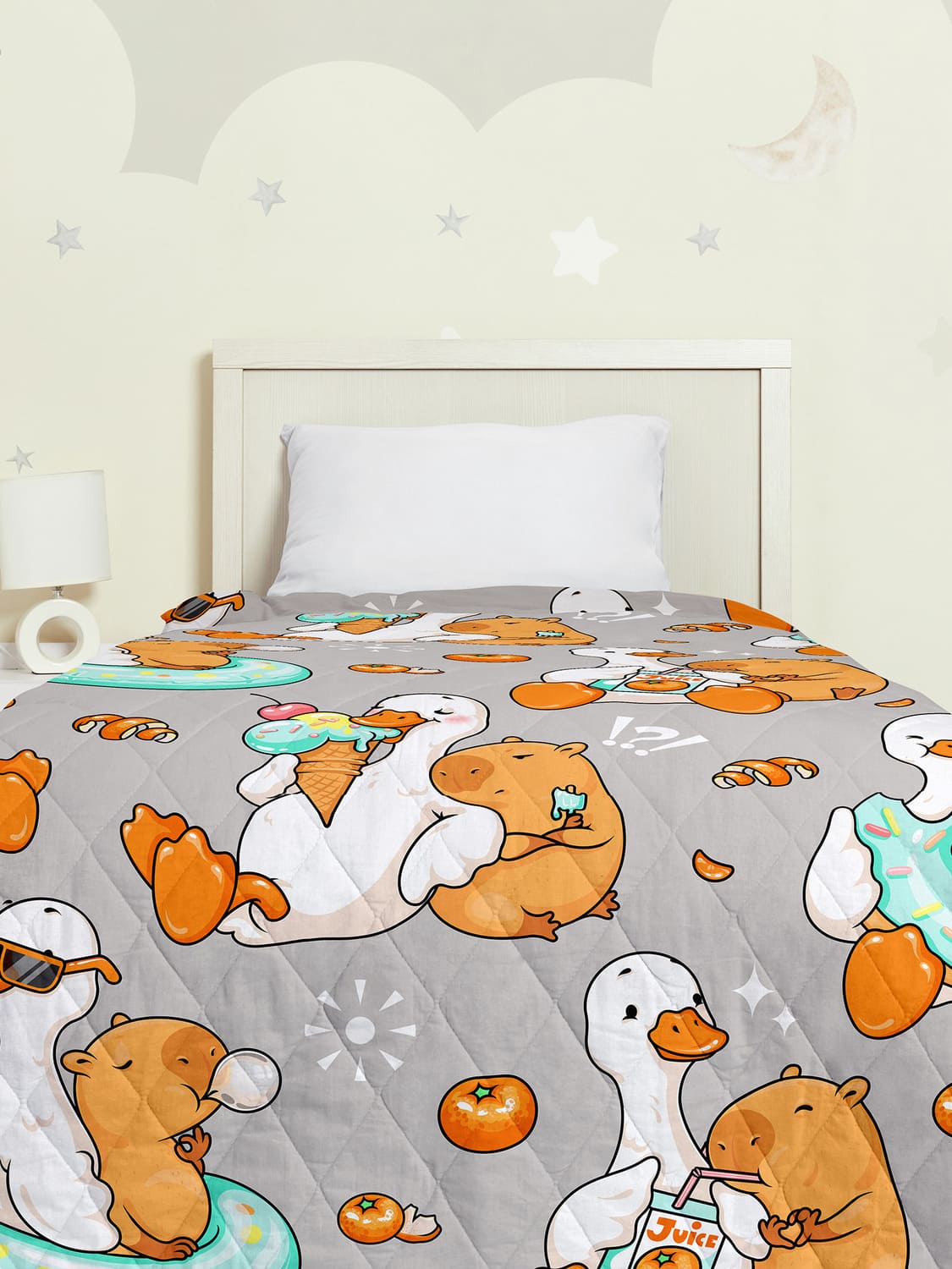 Покрывало Juno Гусь и капибара 0