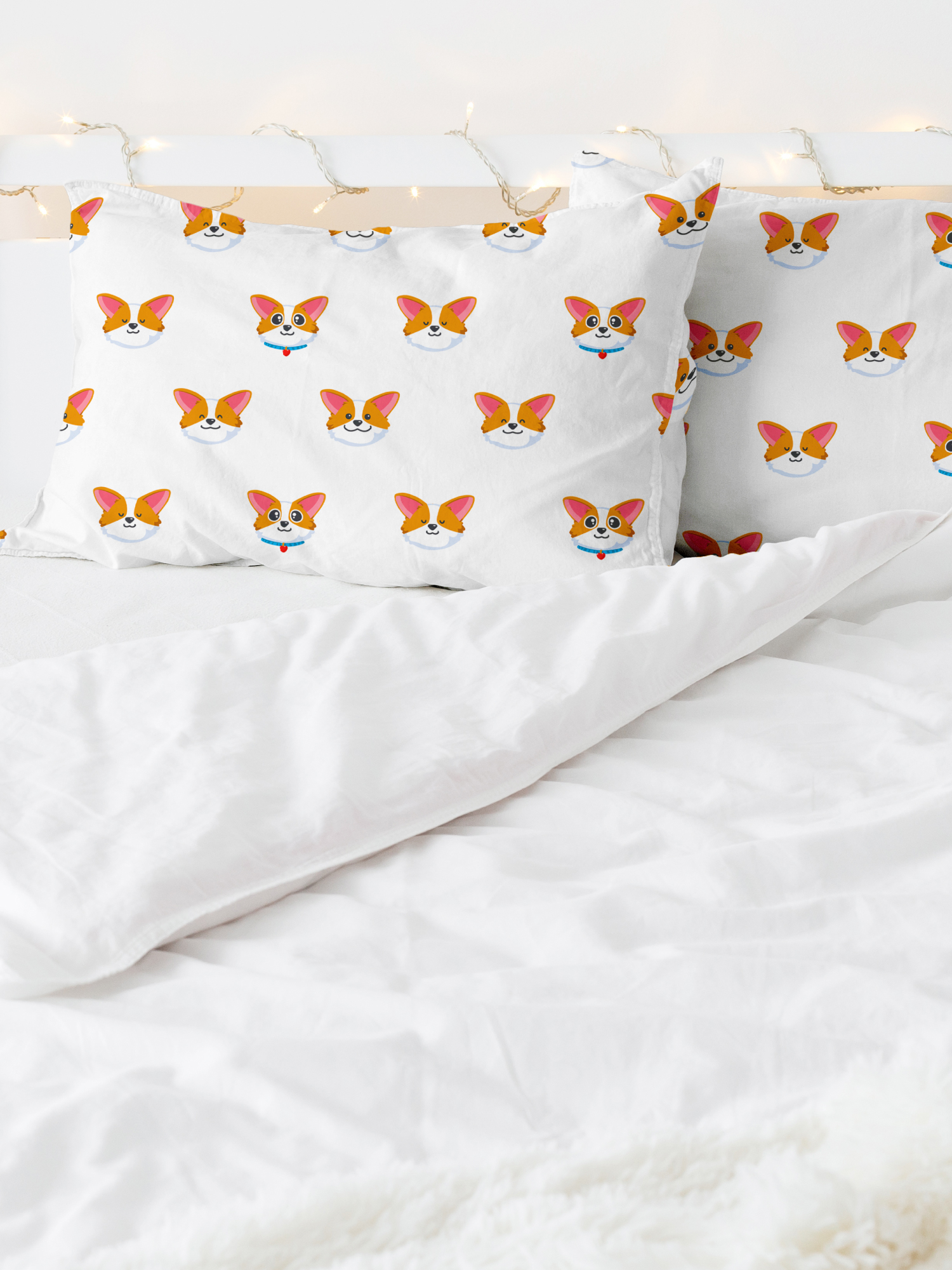 Комплект наволочек Корги, Juno 2