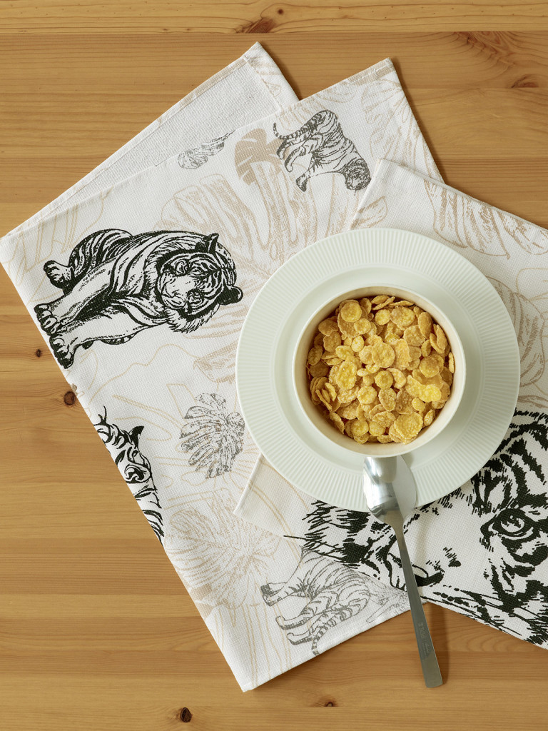 Комплект махровых полотенец "Магия Тигра", Mia Cara 2