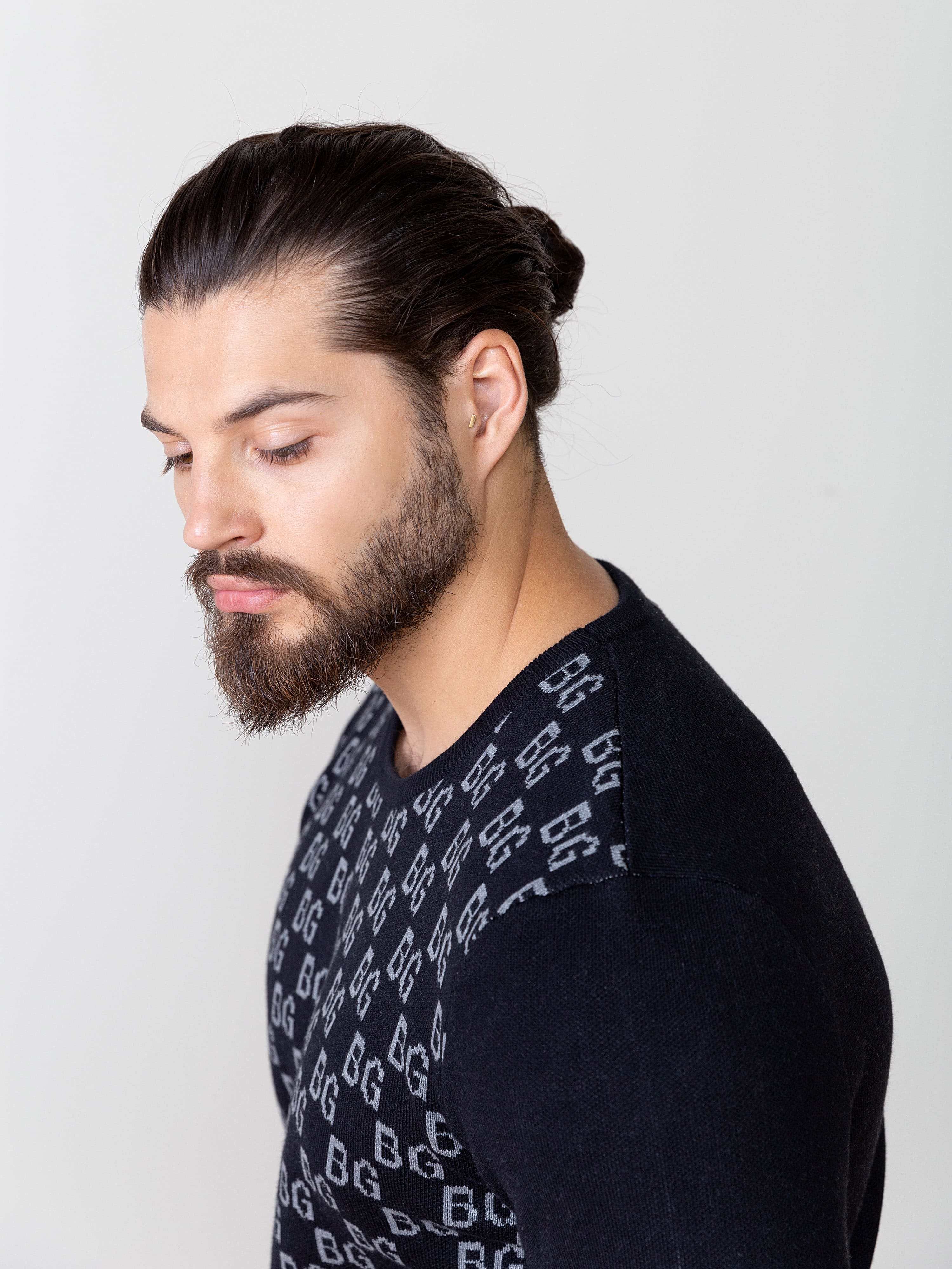 Джемпер, черный, BeGood 4