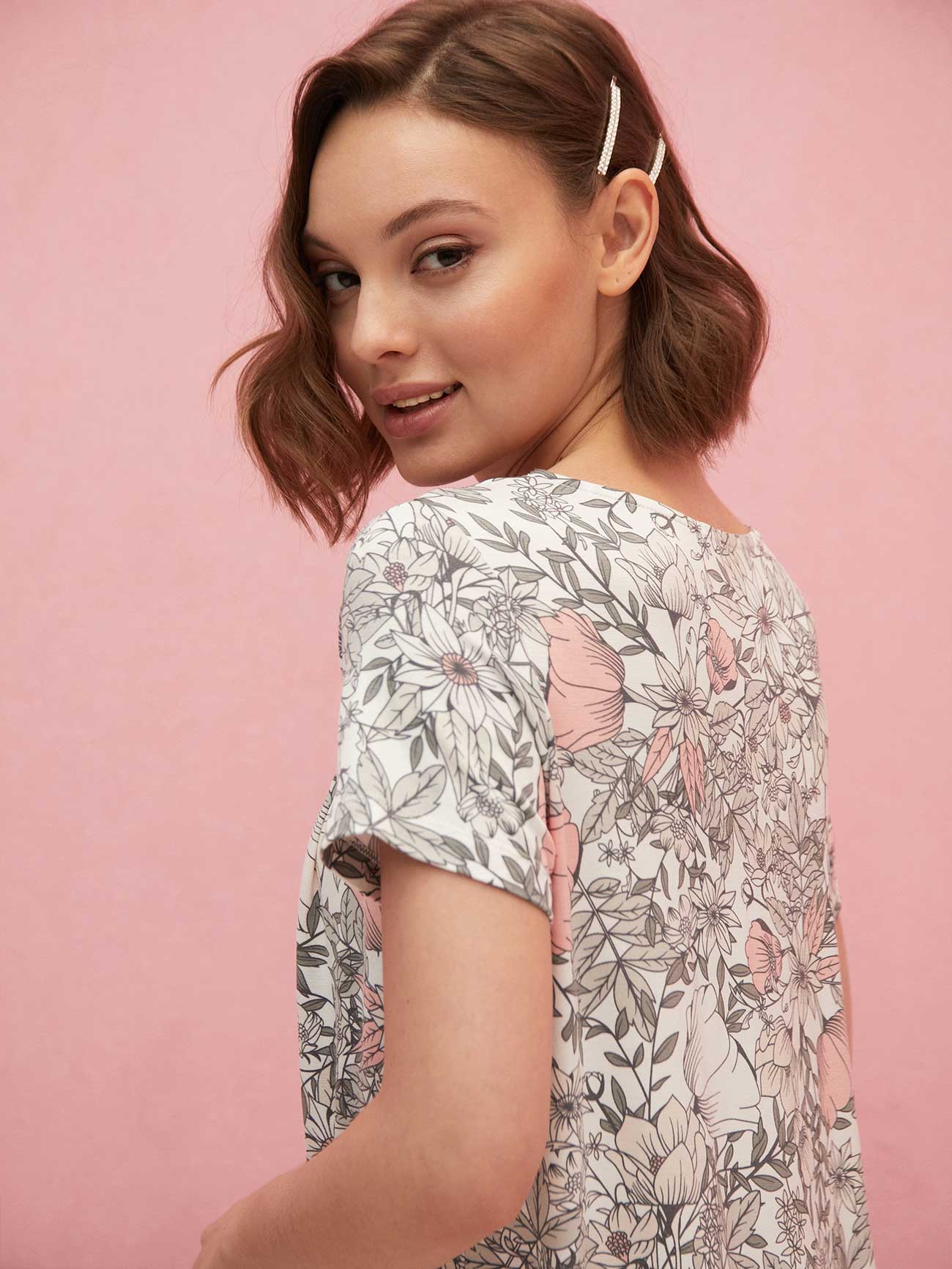 Сорочка Jardin eveille  Цветы, Mia Cara 6