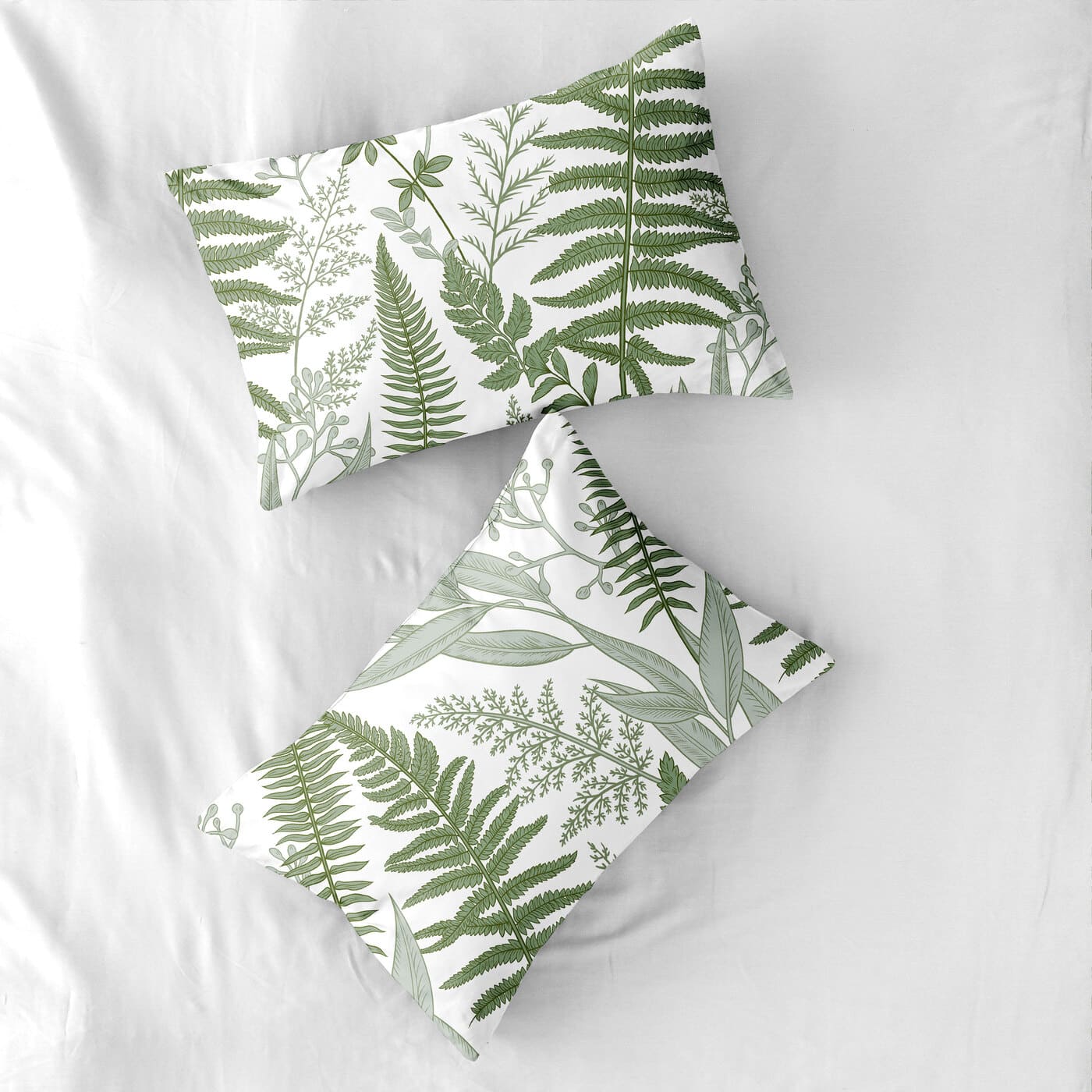 Комплект наволочек Унисон Ночной папоротник 0