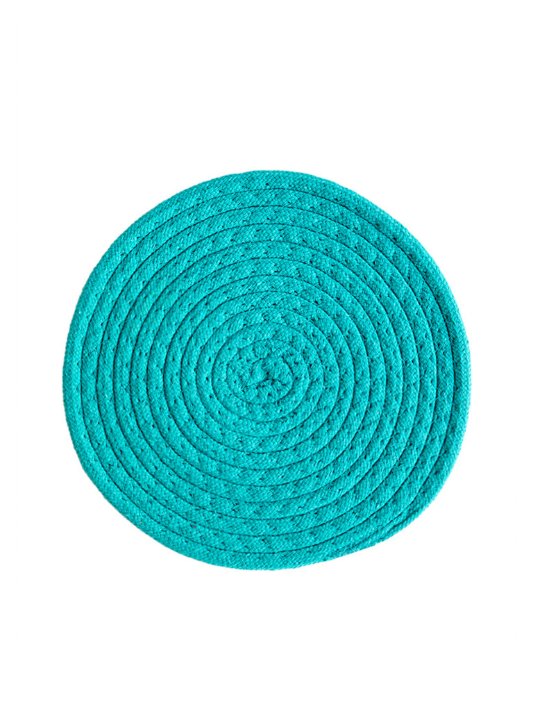 Подставка под горячее, бирюзовый, Унисон 4