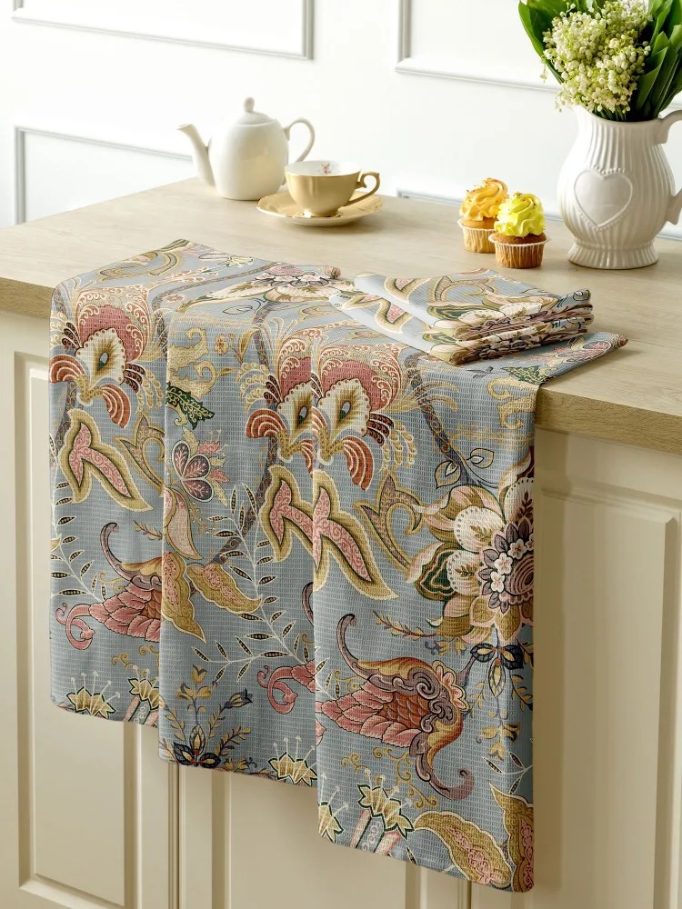 Комплект вафельных полотенец "Paradise", Mia Cara 0