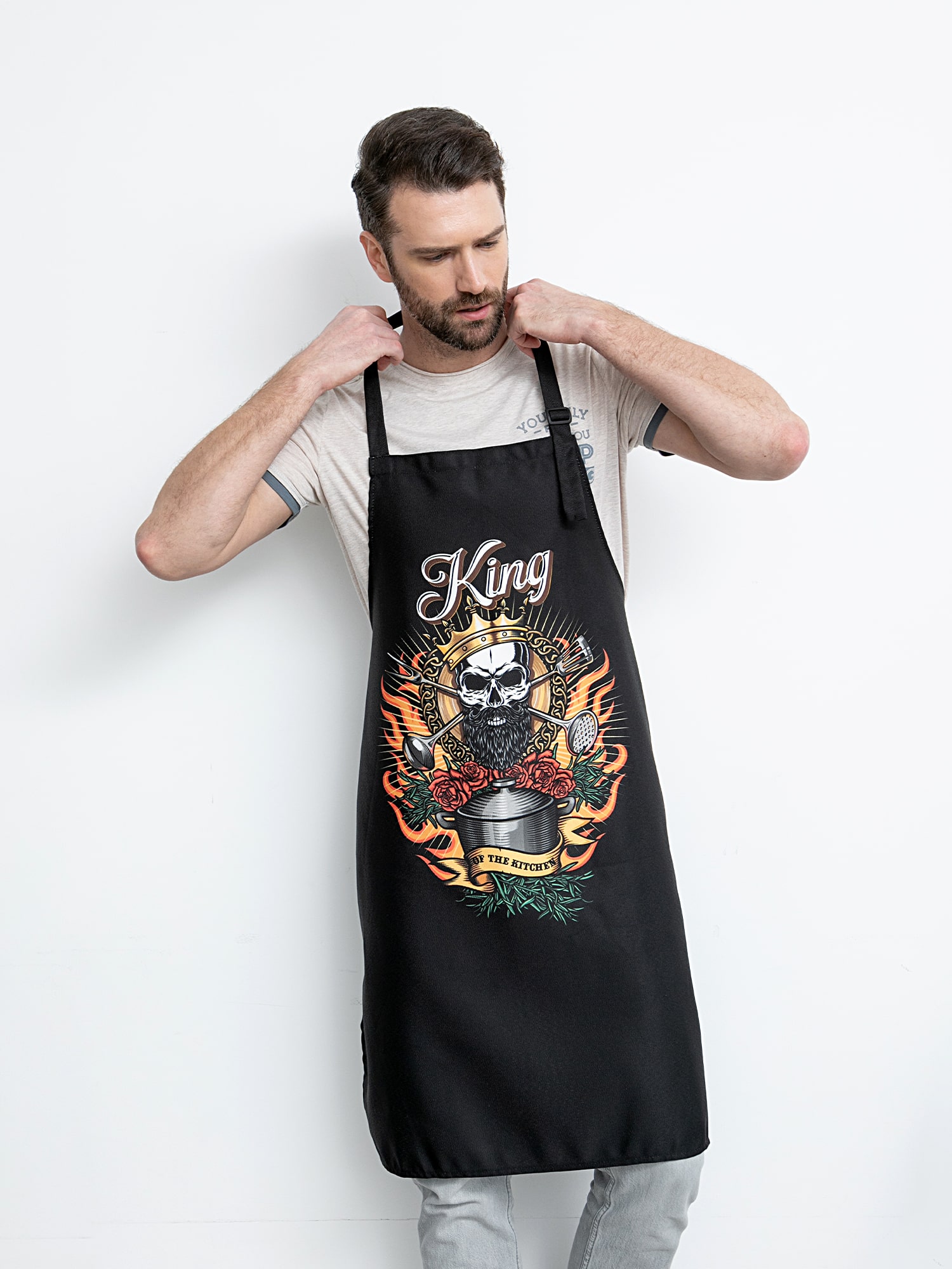 Фартук Унисон King of the kitchen 3