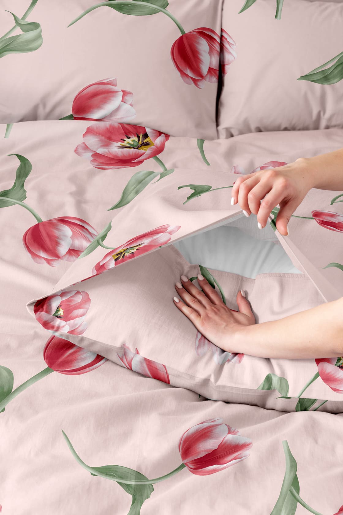 Постельное бельё Mia Cara Тюльпаны 7