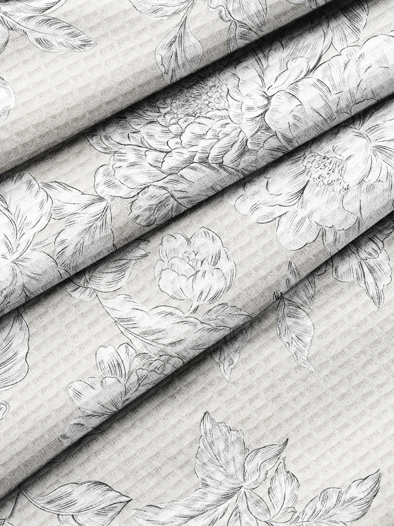 Комплект вафельных полотенец "Bottega Verde", Mia Cara 4