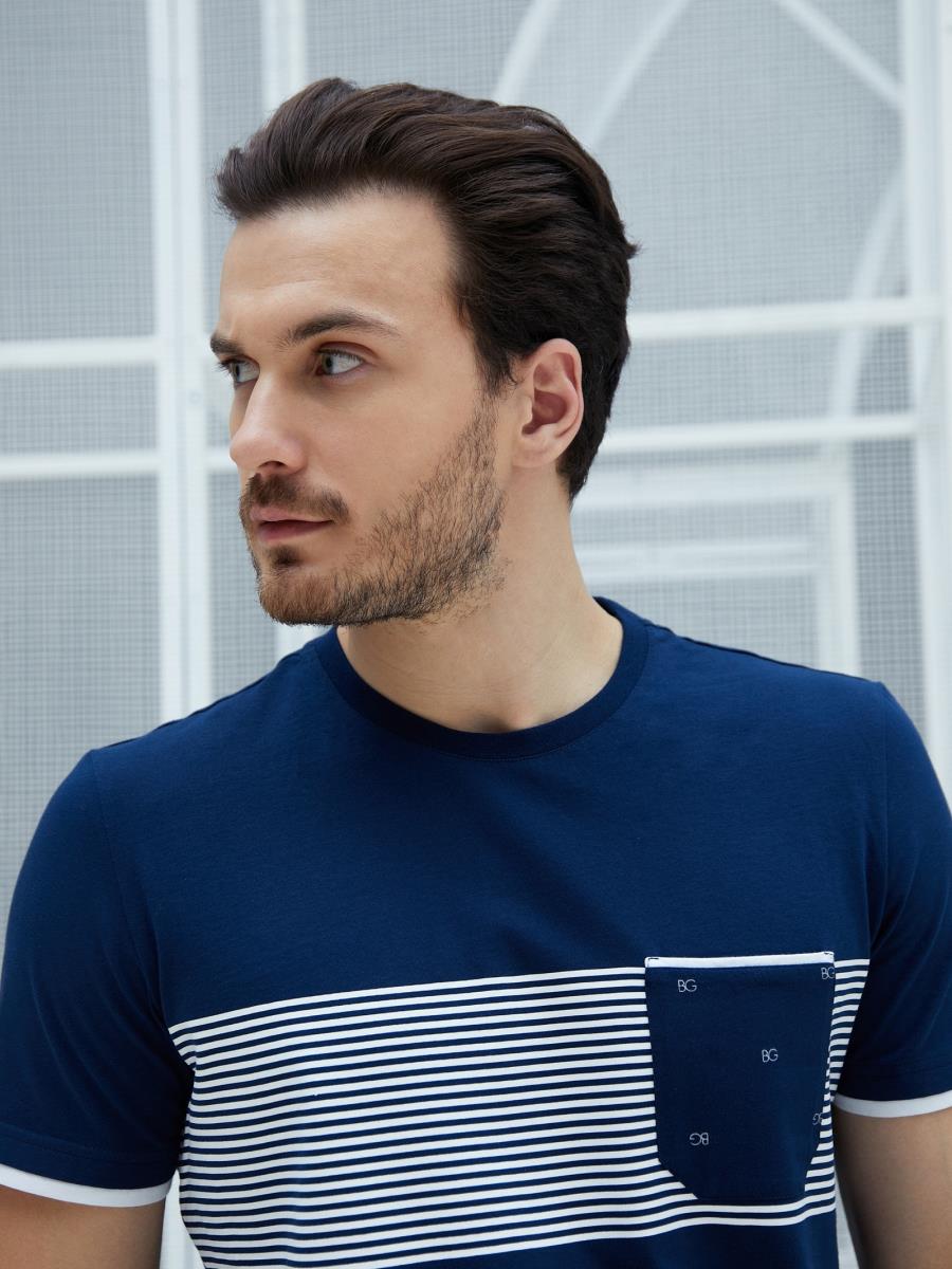 Футболка Resort Темно-синий, BeGood 3