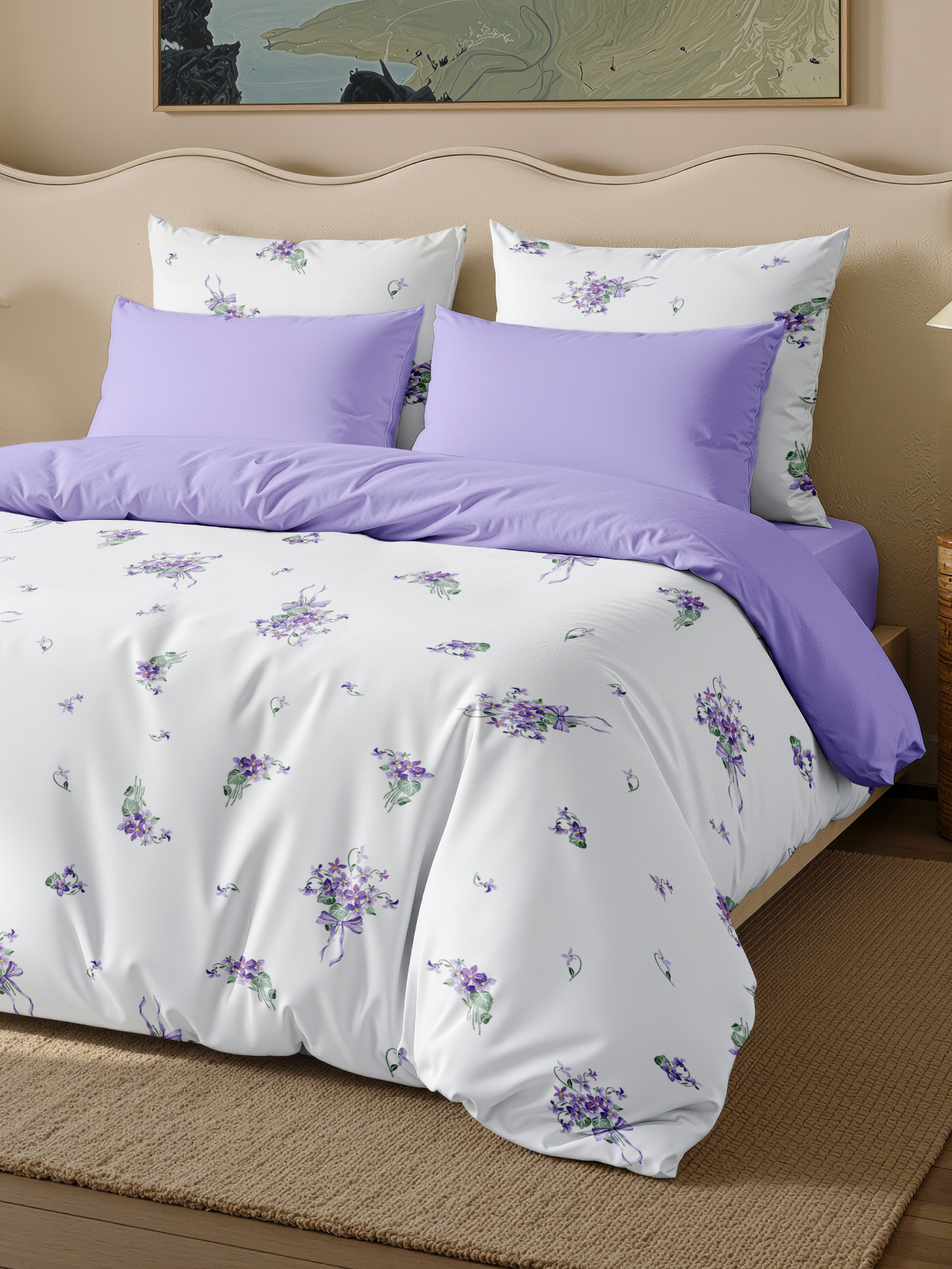 Постельное бельё Унисон Lavender 1