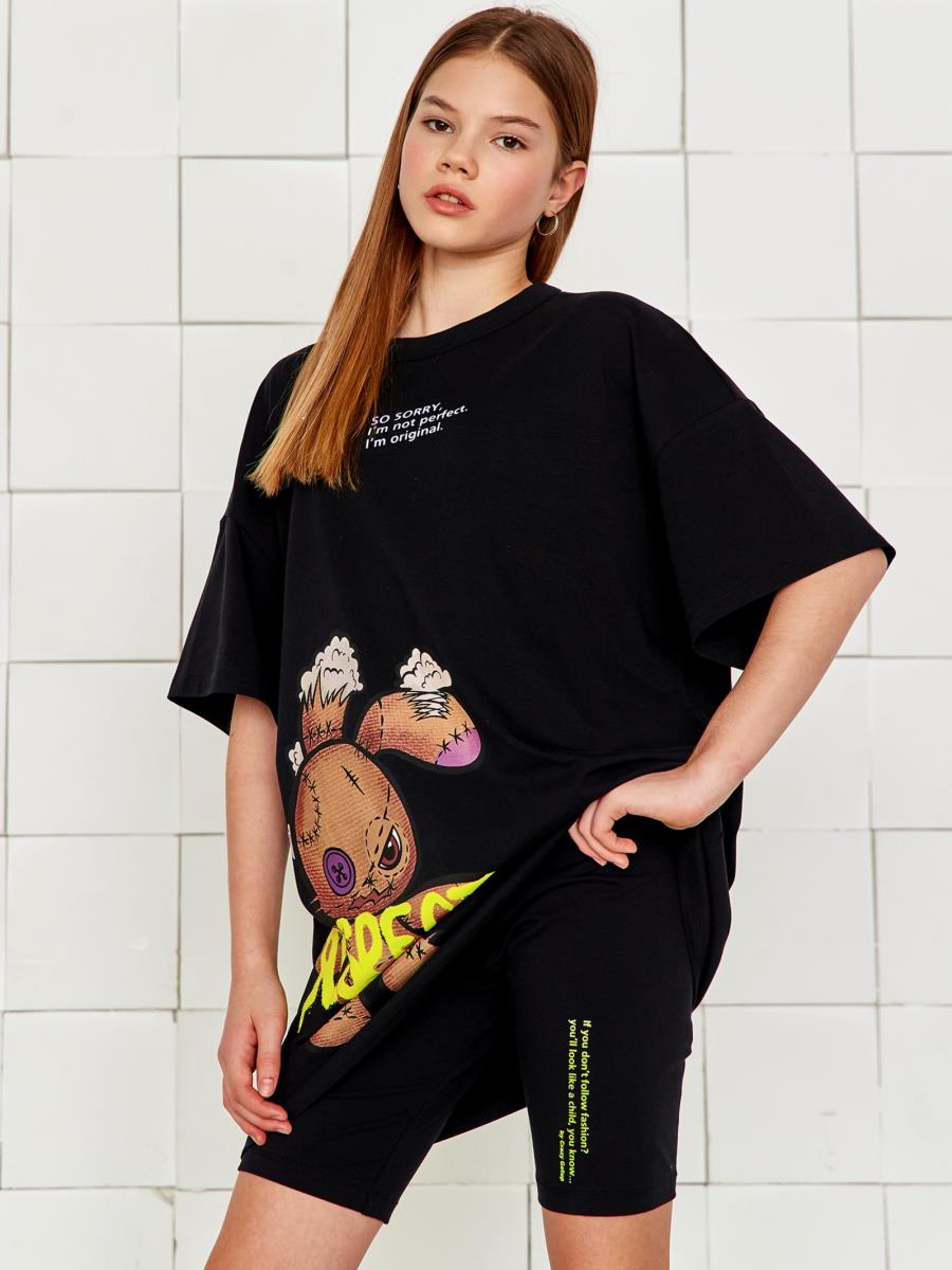 Шорты Soft lines Черный, Crazy Getup 3