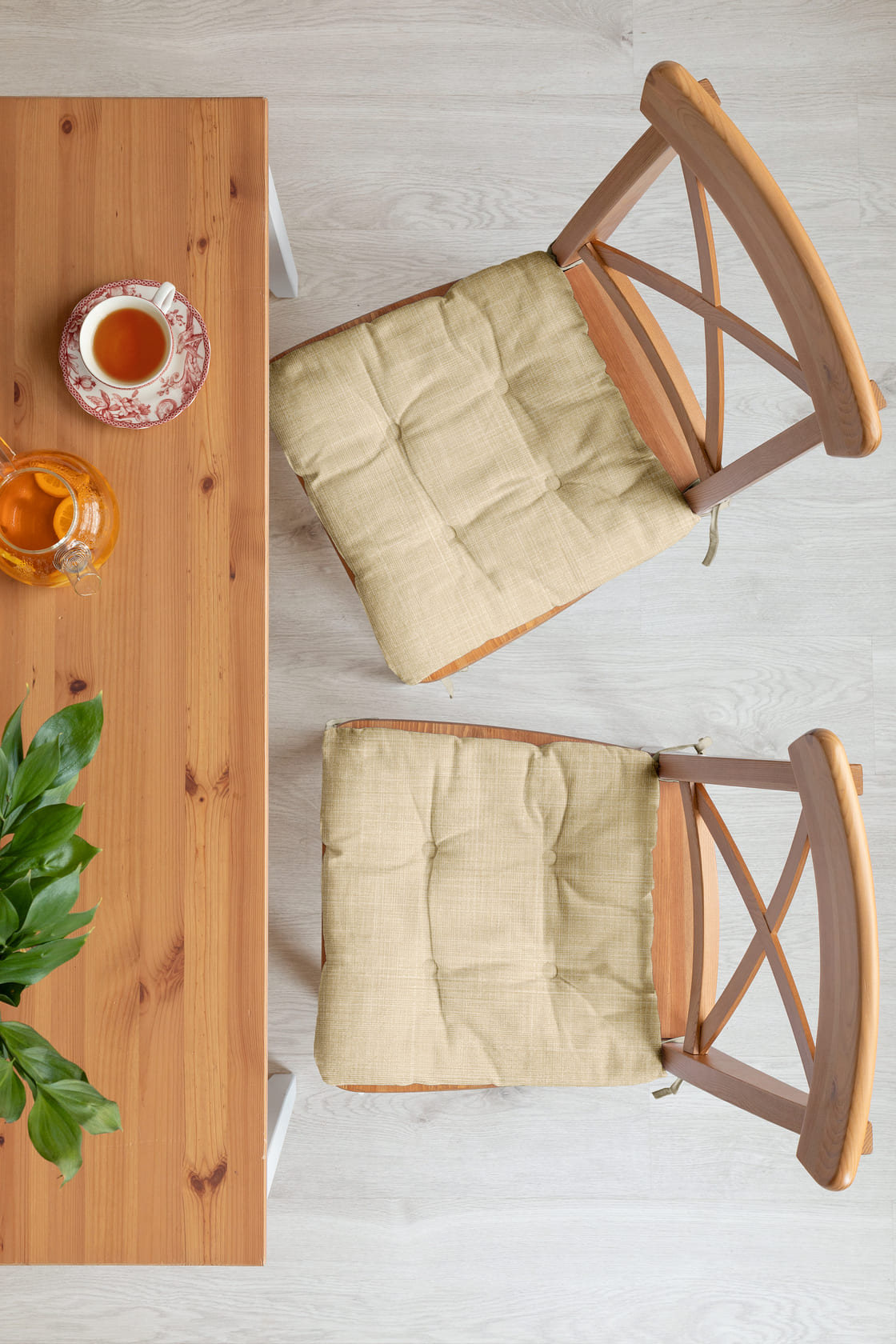 Комплект подушек на стул Mia Cara Лён 0