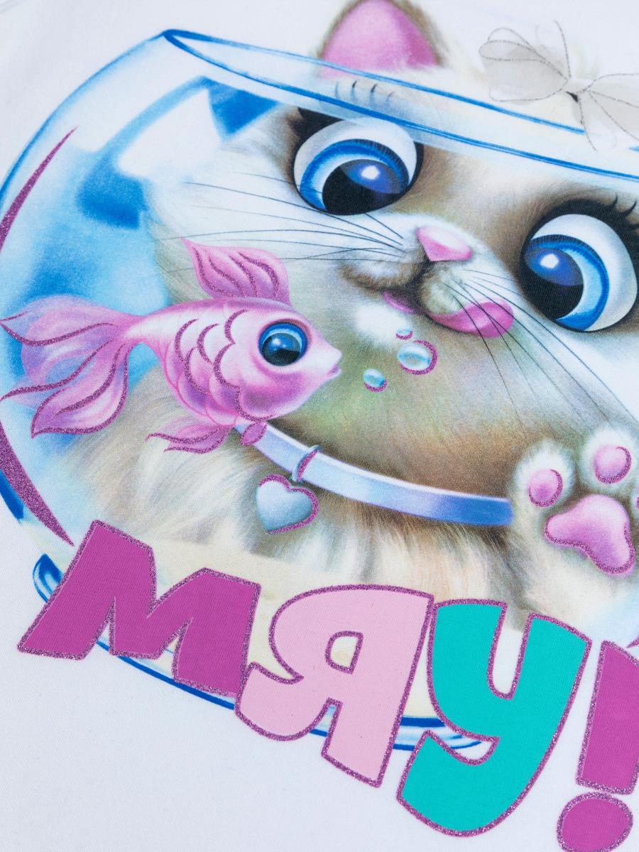 Футболка "MERMAID", белый, Juno 1