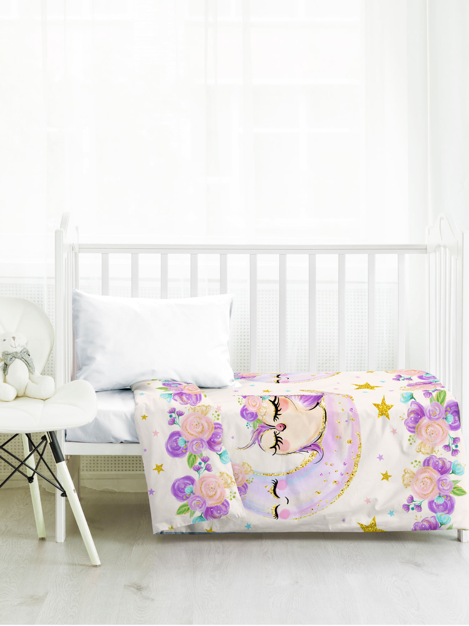 Пододеяльник Juno Owls 1