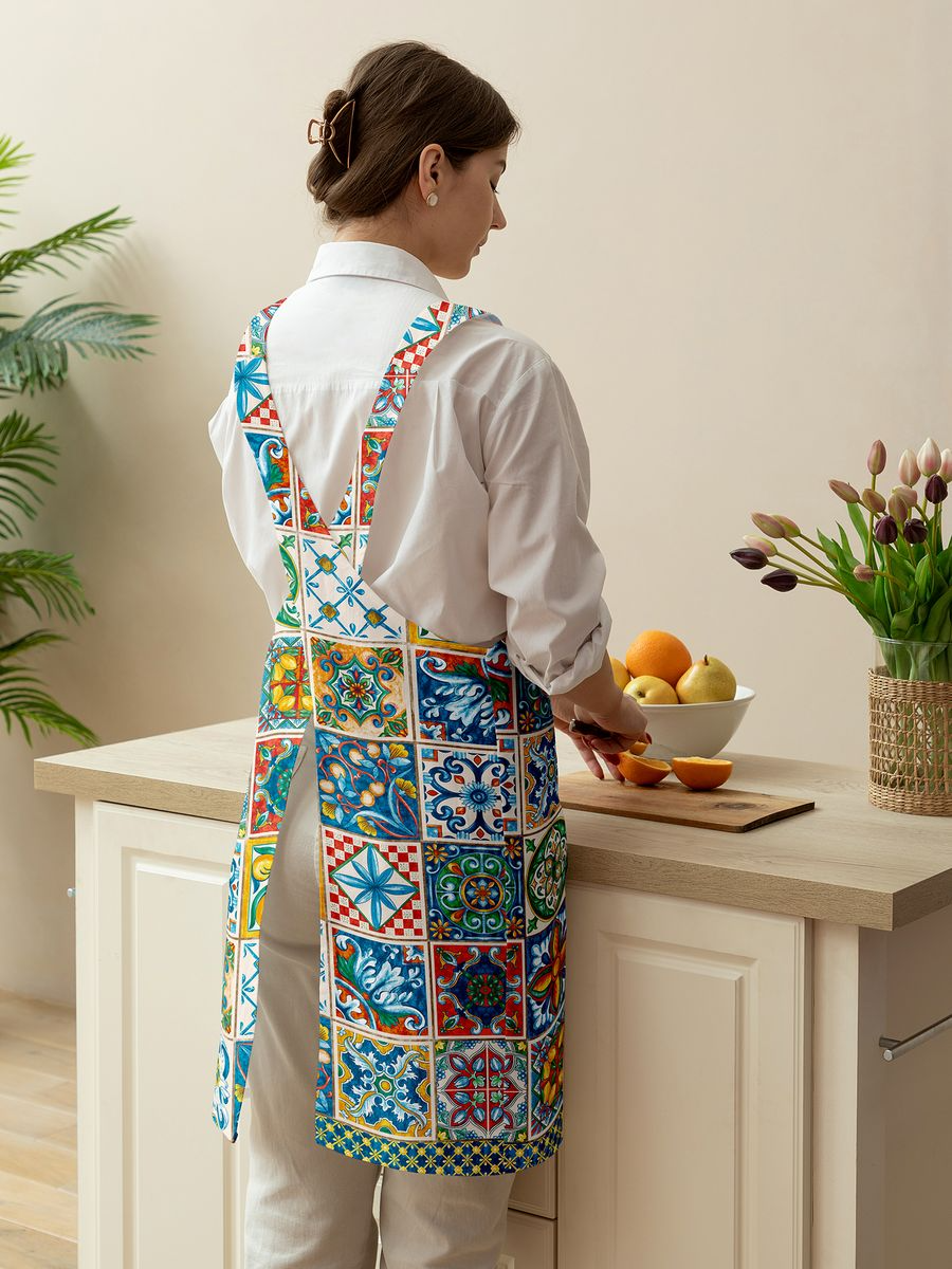 Фартук с карманом Mia Cara Maiolica 2