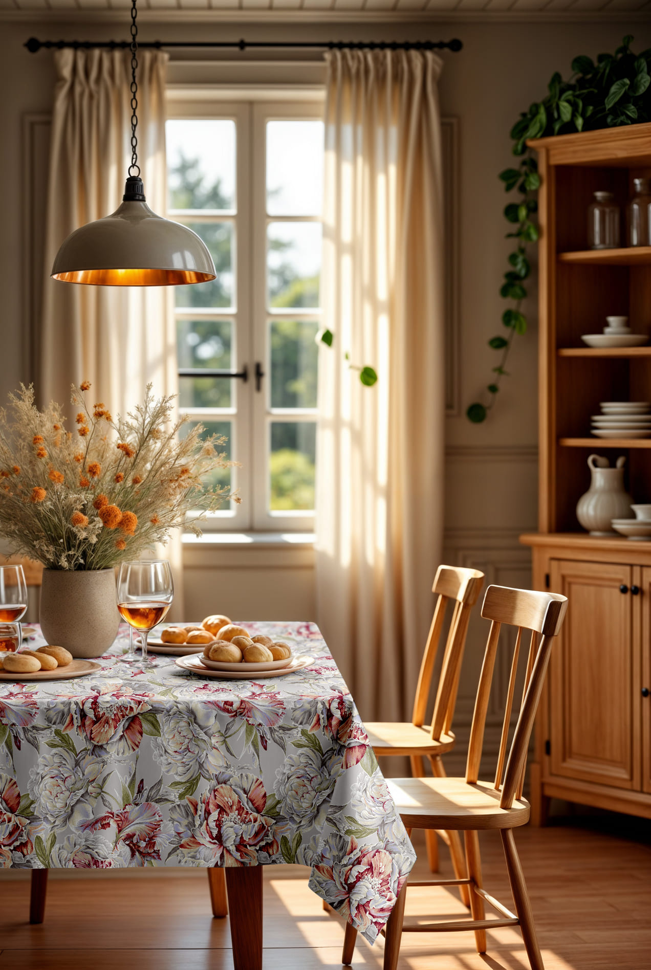 Скатерть Mia Cara Пион 2