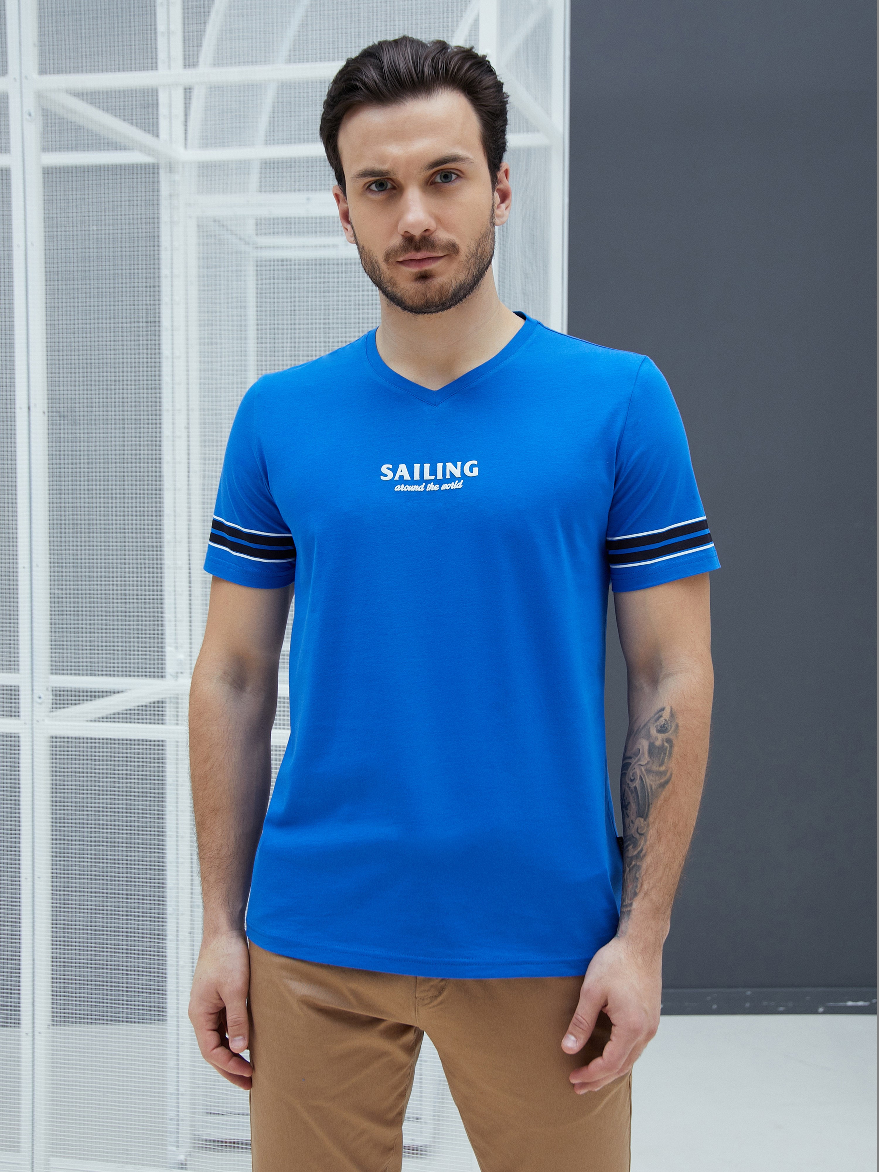 Футболка "SeaBreeze", синий, BeGood 0