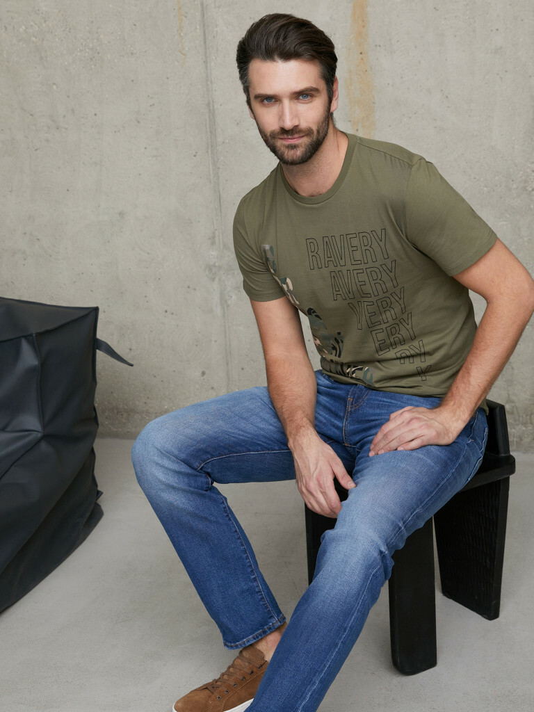 Футболка Safari темно-оливковый, BeGood 2